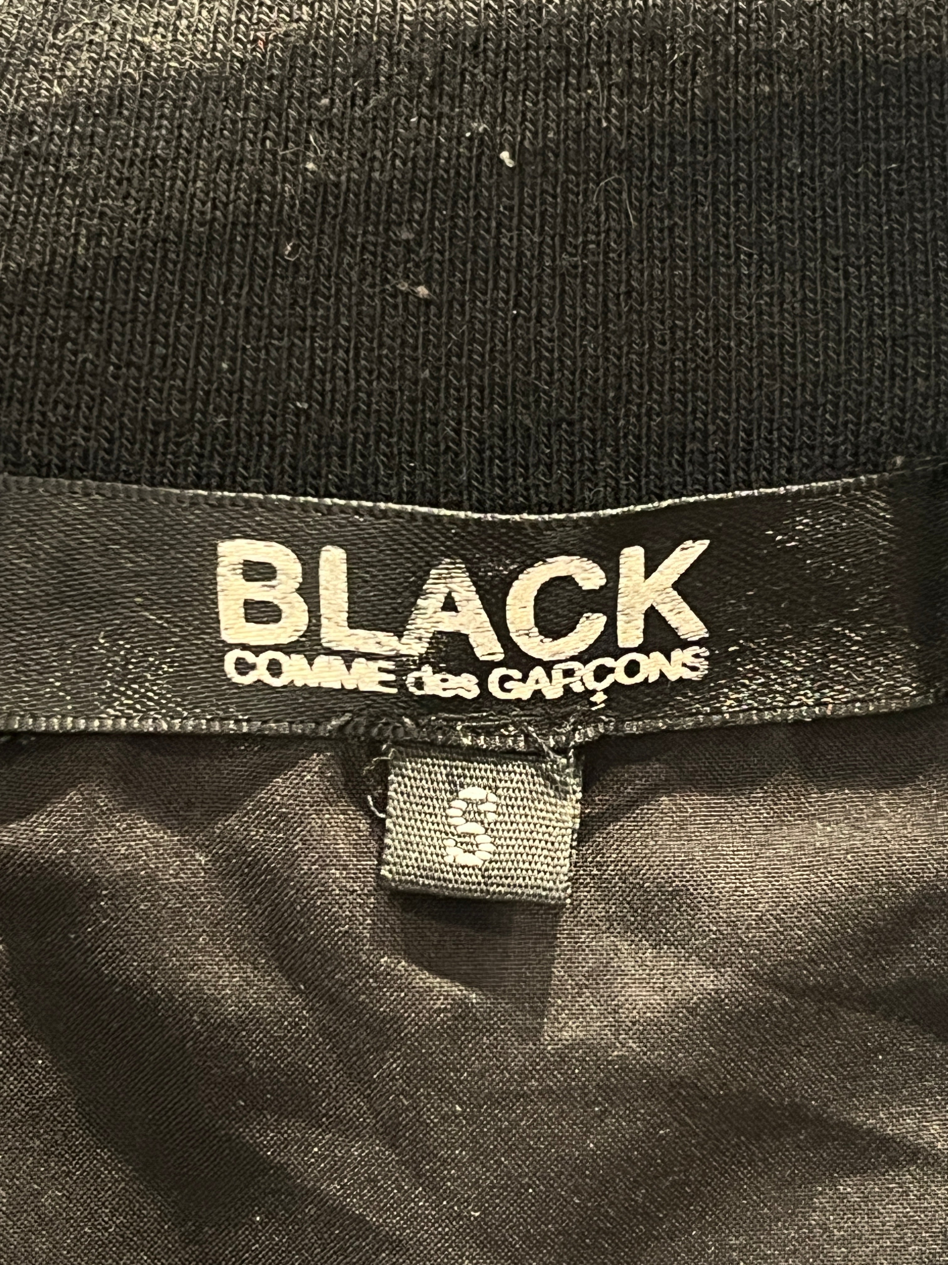 BLACK COMME des GARCONS/Souvenir Jkt/S/Silk/BLK/Single Breasted/ view 4