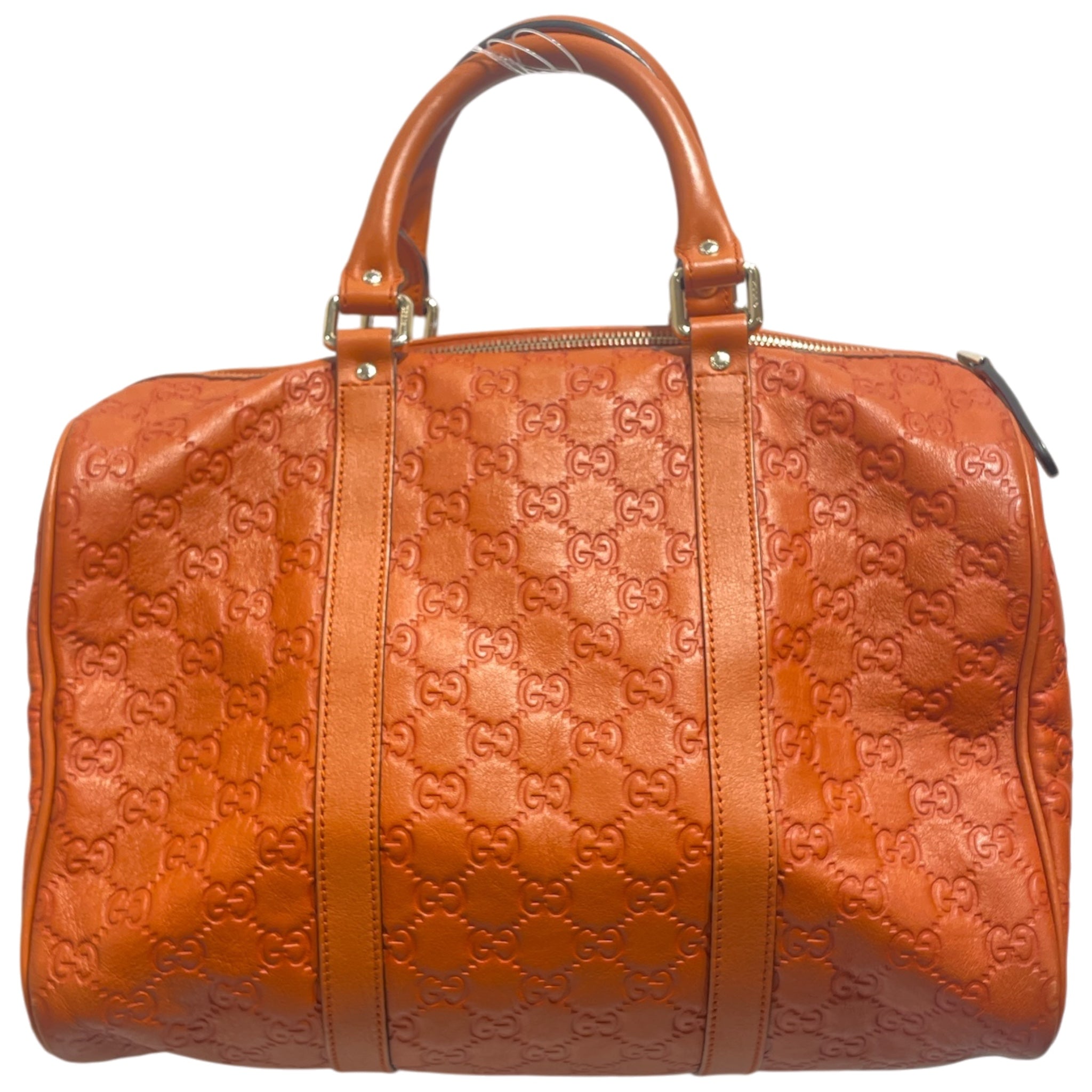 GUCCI/Bag/Monogram/ORN/GUCCISSIMA BOSTON ORANGE view 1