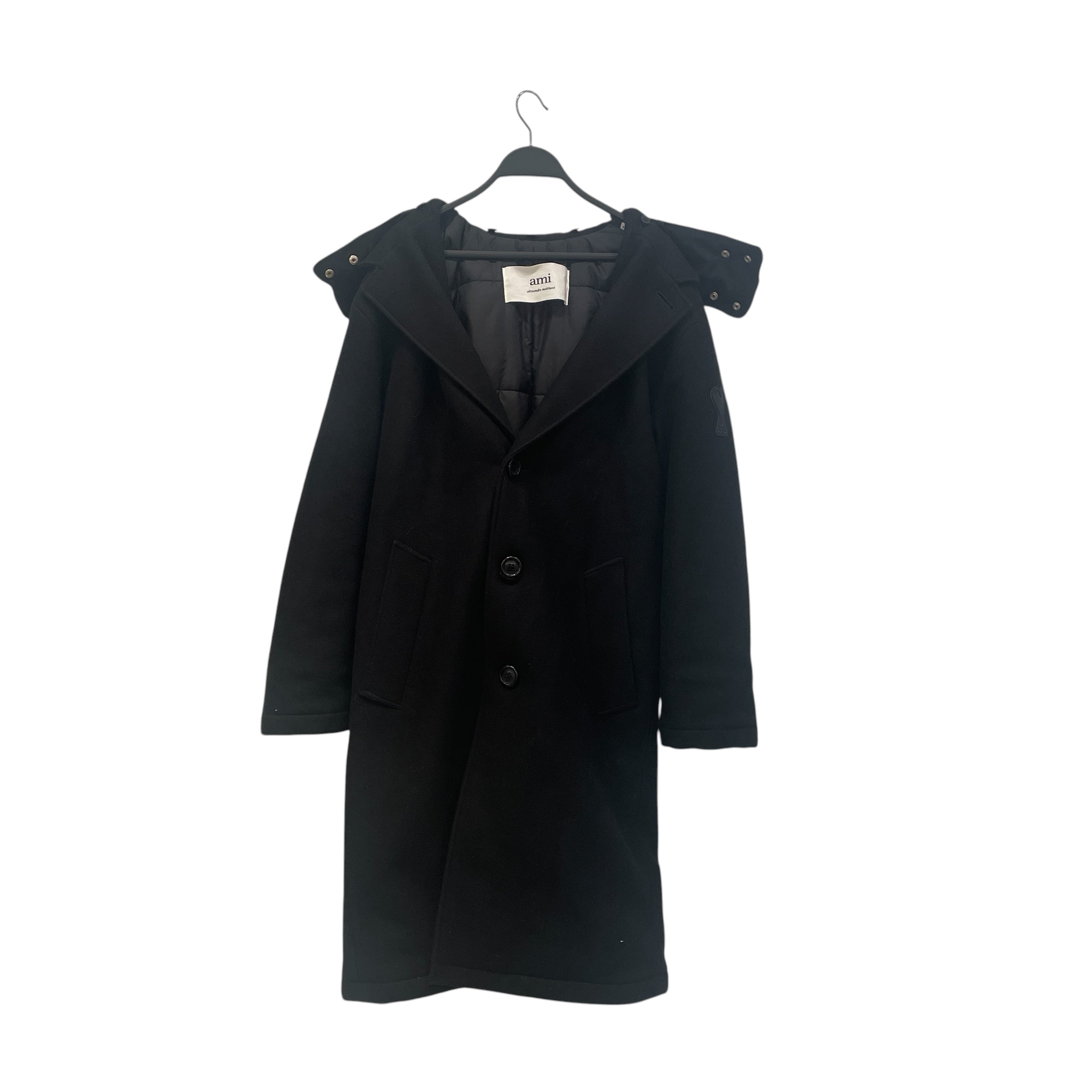 AMI PARIS/Jacket/M/Wool/BLK/ view 1