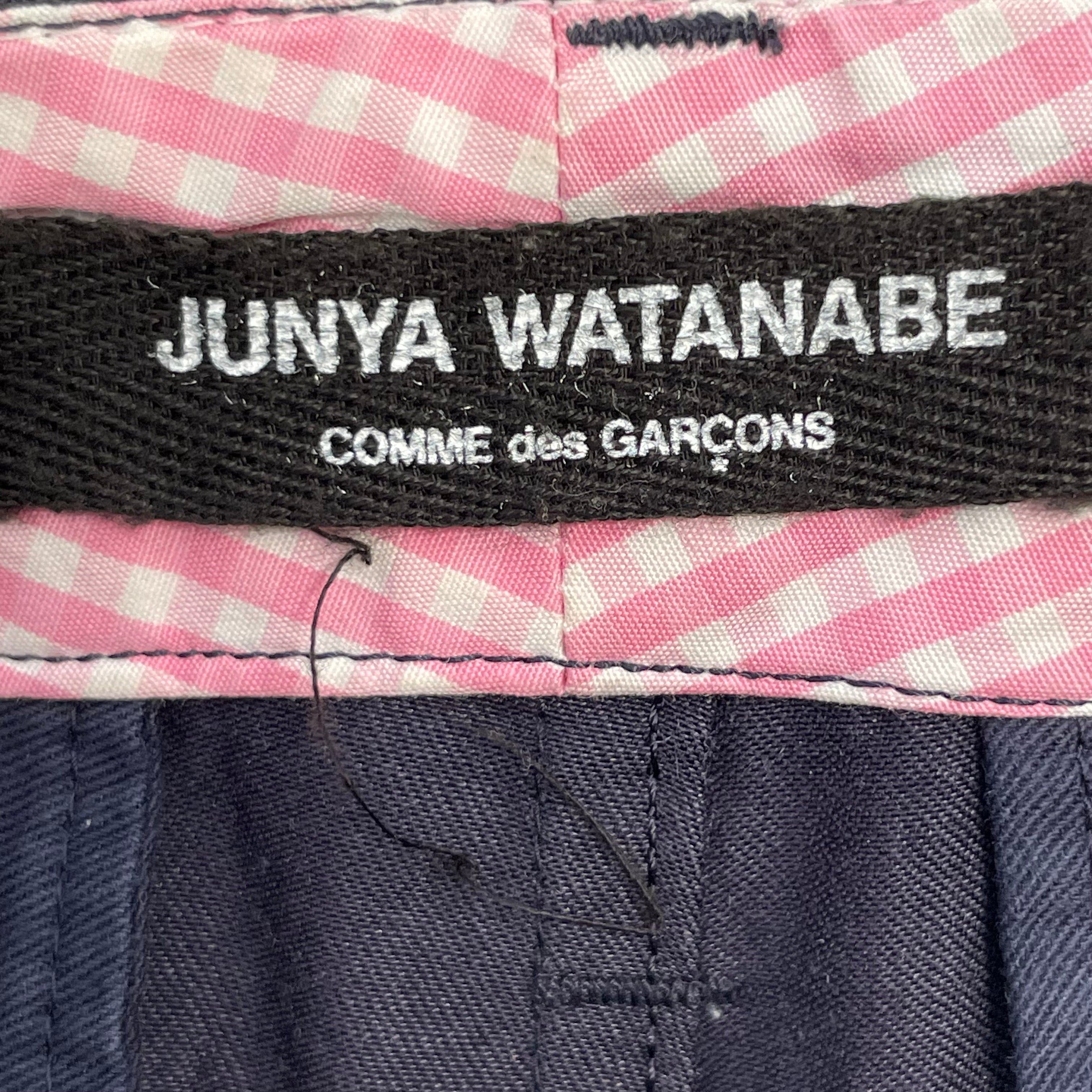 JUNYA WATANABE COMME des GARCONS/Bottoms/XS/Cotton/BLU/lowrise wide capris view 4