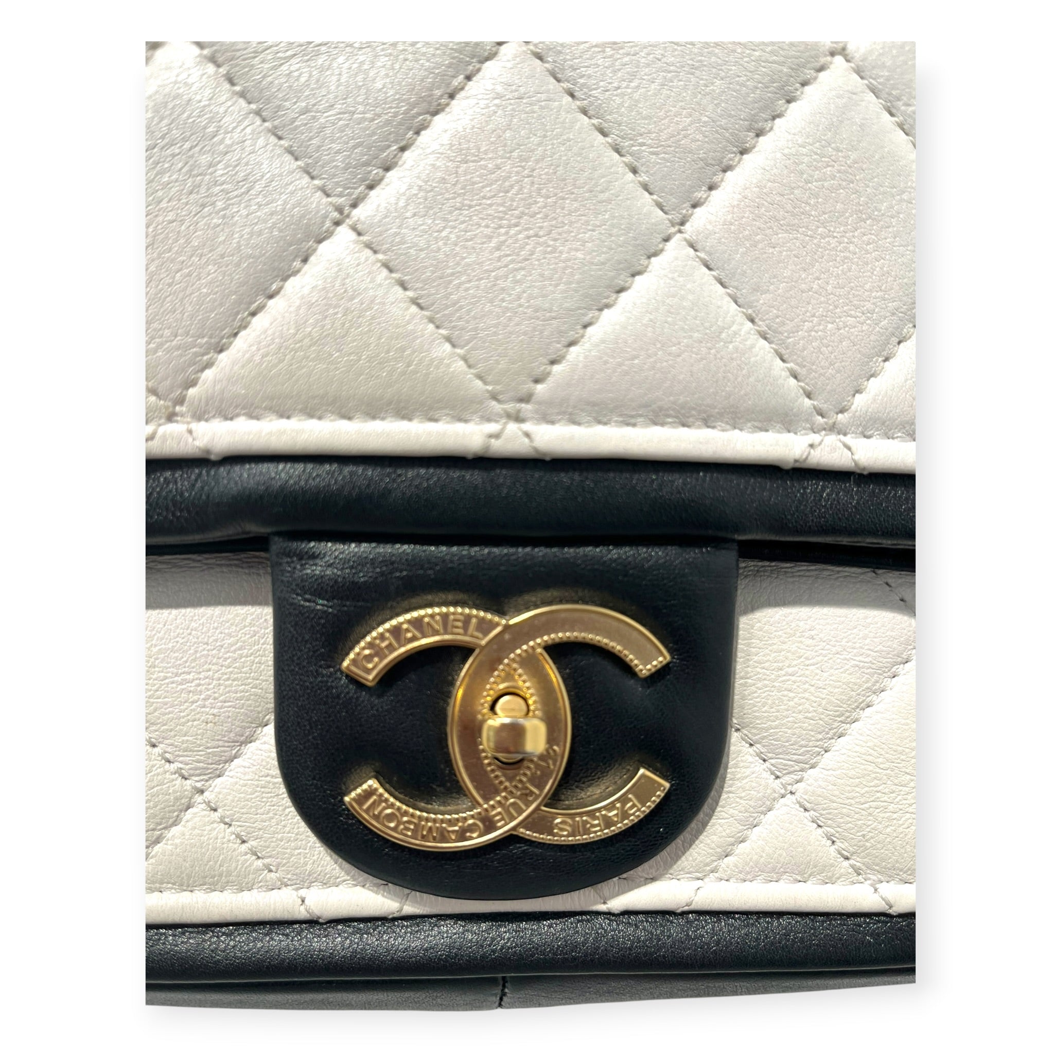 CHANEL/Bag/Lambskin/BLK/2014 LAGERFELD view 8