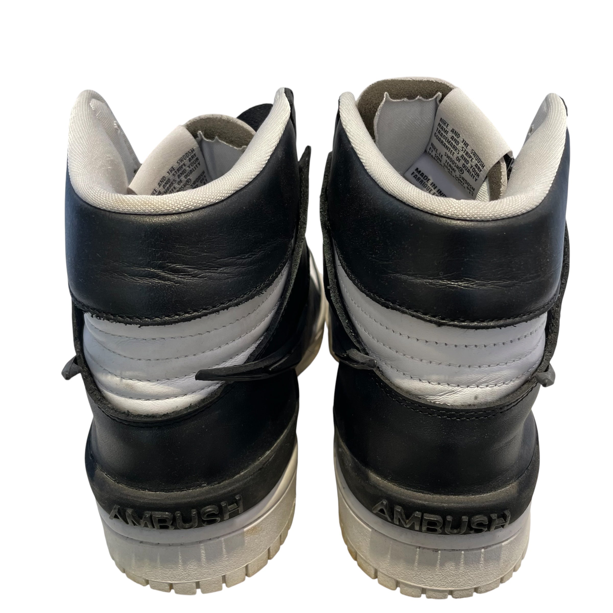 NIKE/Hi-Sneakers/US 10/Leather/WHT/NIKE AMBUSH DUNK HIGH view 3