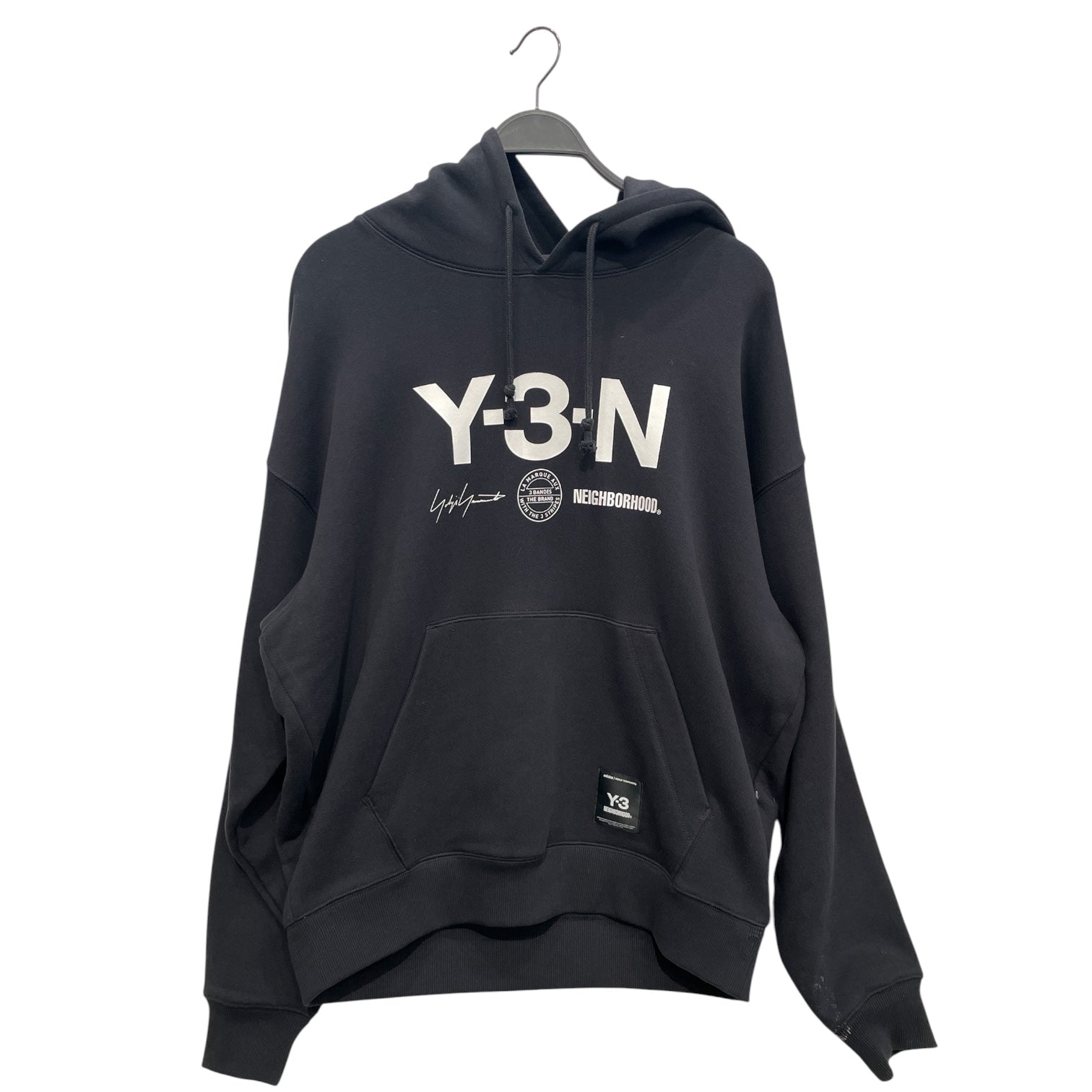 Y-3/NEIGHBORHOOD/Hoodie/M/Cotton/BLK/Y-3-N view 1
