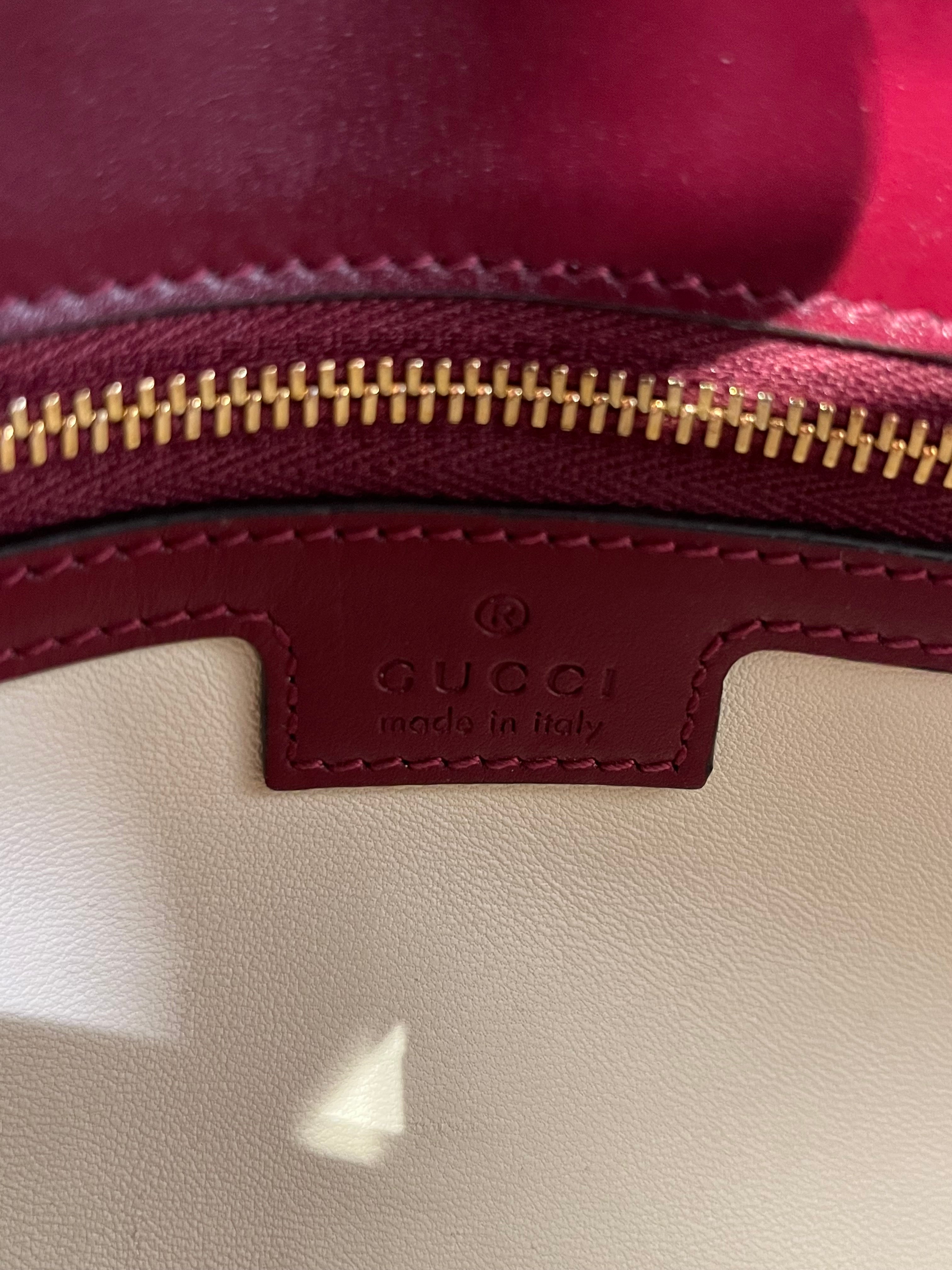 GUCCI/Cross Body Bag/Leather/BRD/marmont - gld metal view 4