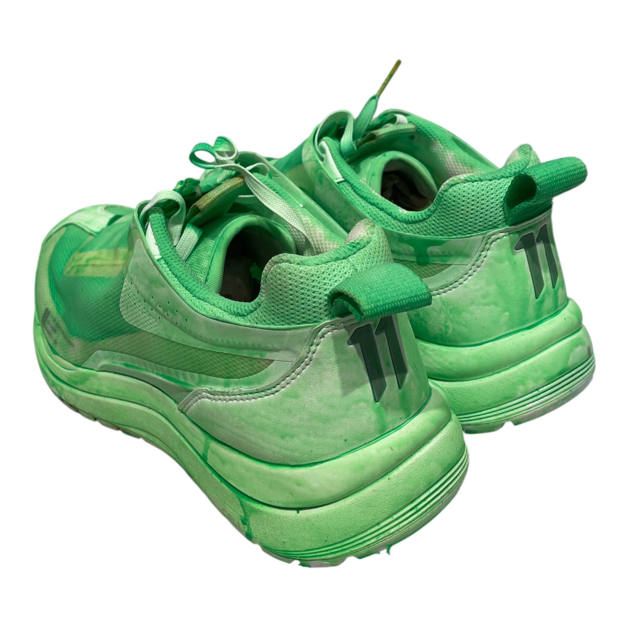 salomon/Low-Sneakers/US 9/Nylon/GRN/bamba 2 low neon green view 2
