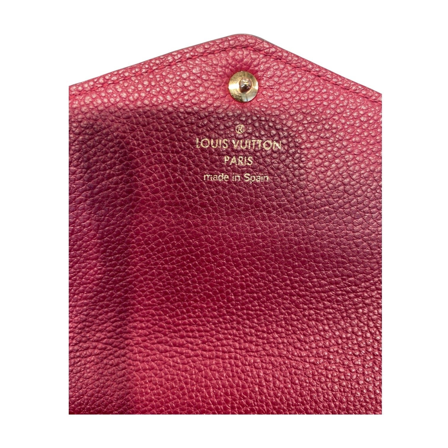 LOUIS VUITTON/Long Wallet/Leather/BRD/EMPRIENTE view 3
