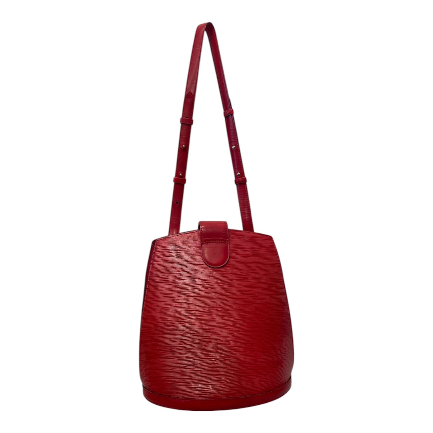 LOUIS VUITTON/Bag/Leather/RED/EPI CLUNY view 2