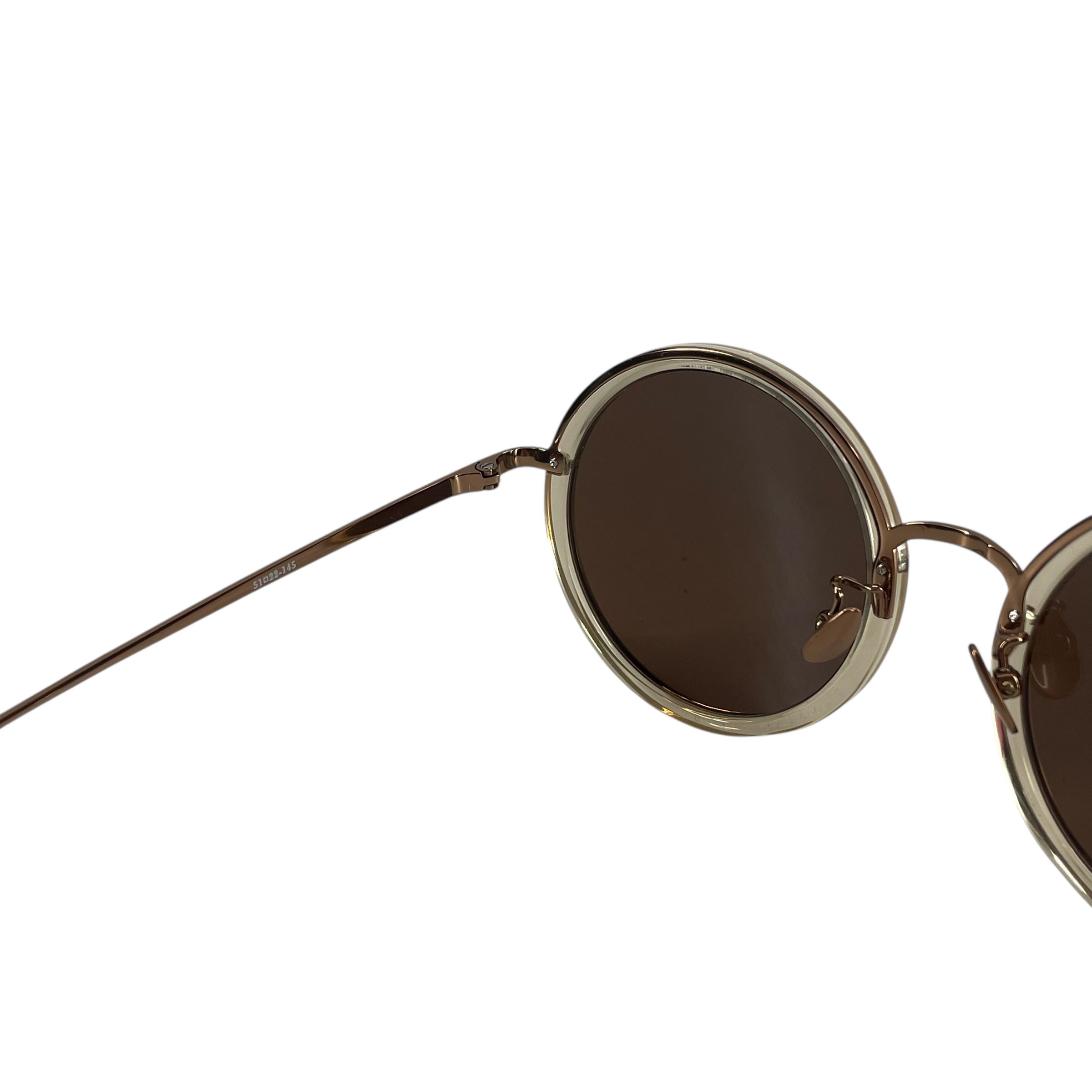 LINDA FARROW/Sunglasses/Plastic/BRW/JOHN LENNON view 5