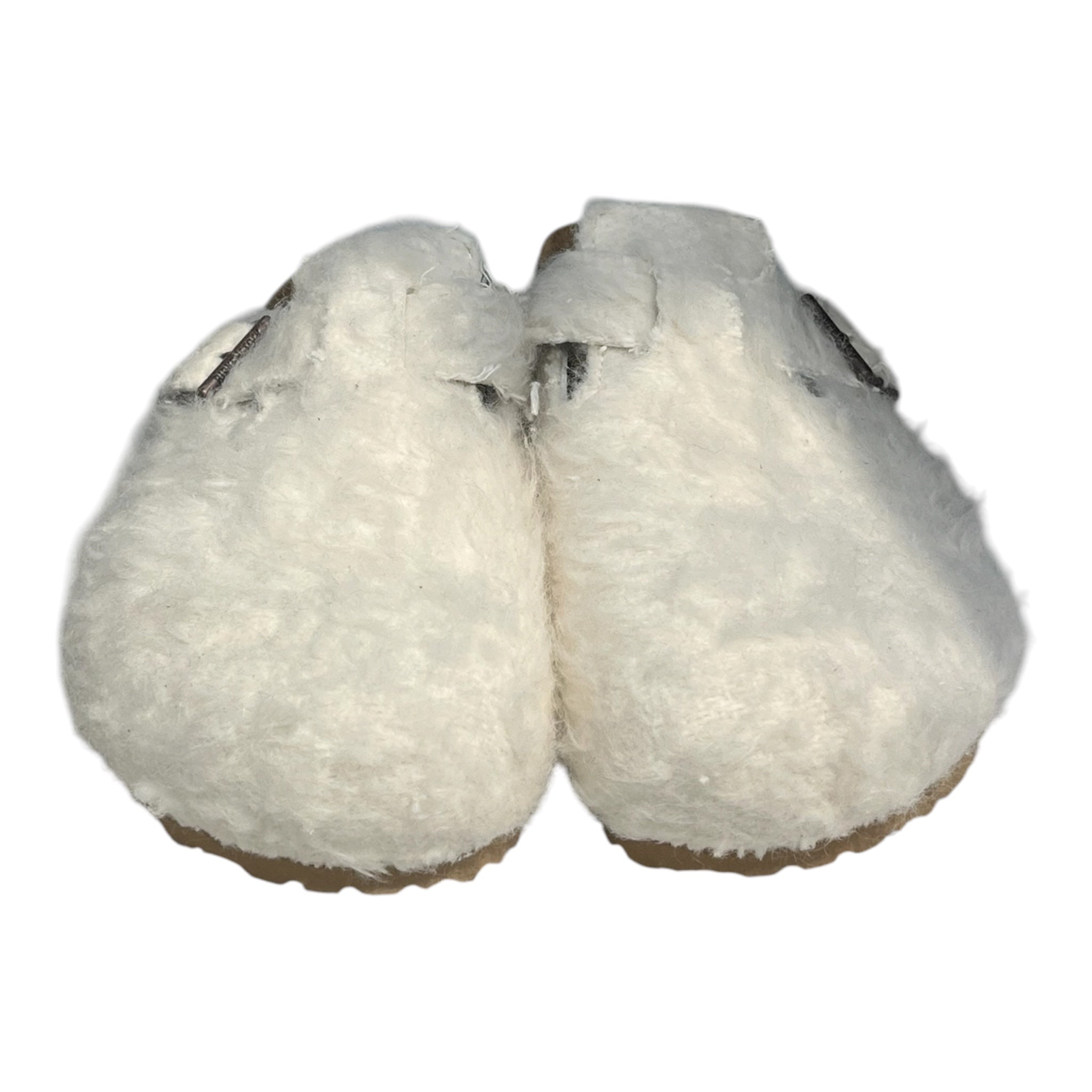BIRKENSTOCK/Sandals/EU 43/Fur/WHT/WHITE FUR SANDALS view 2