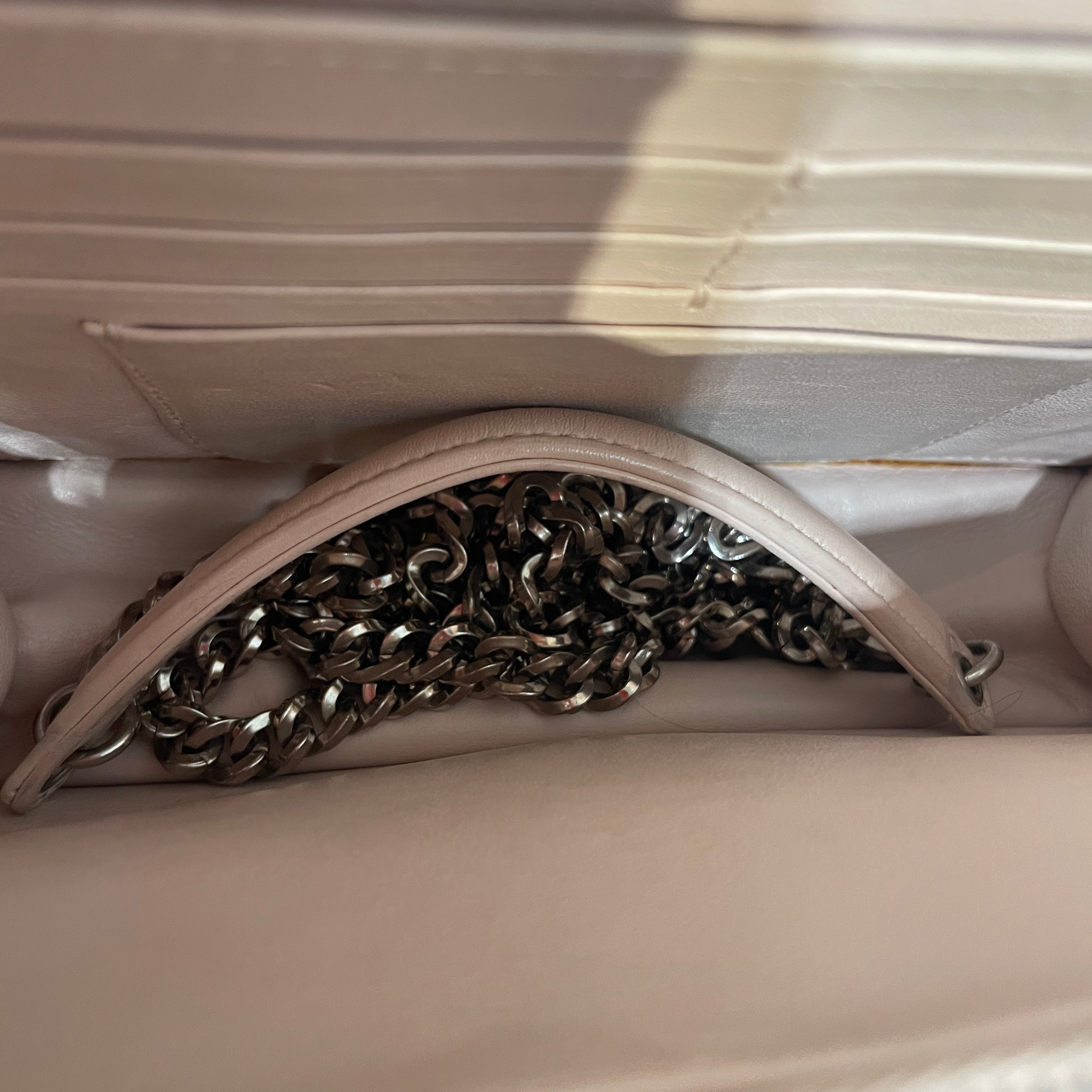 Christian Dior/Clutch Bag/Leather/PNK/Leather Tribale view 4