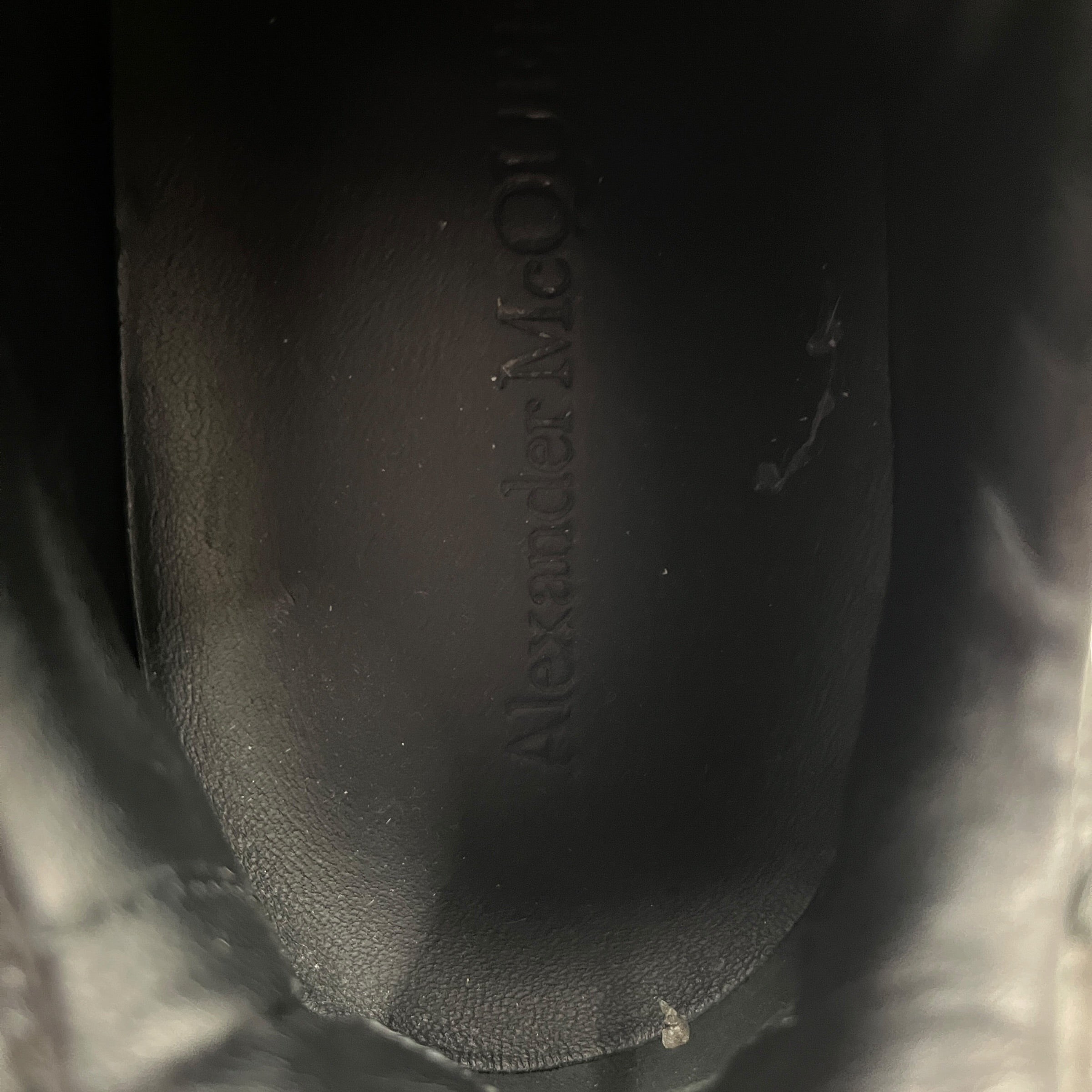 Alexander McQueen/Low-Sneakers/EU 41/BLK/Straight Tip/ view 4