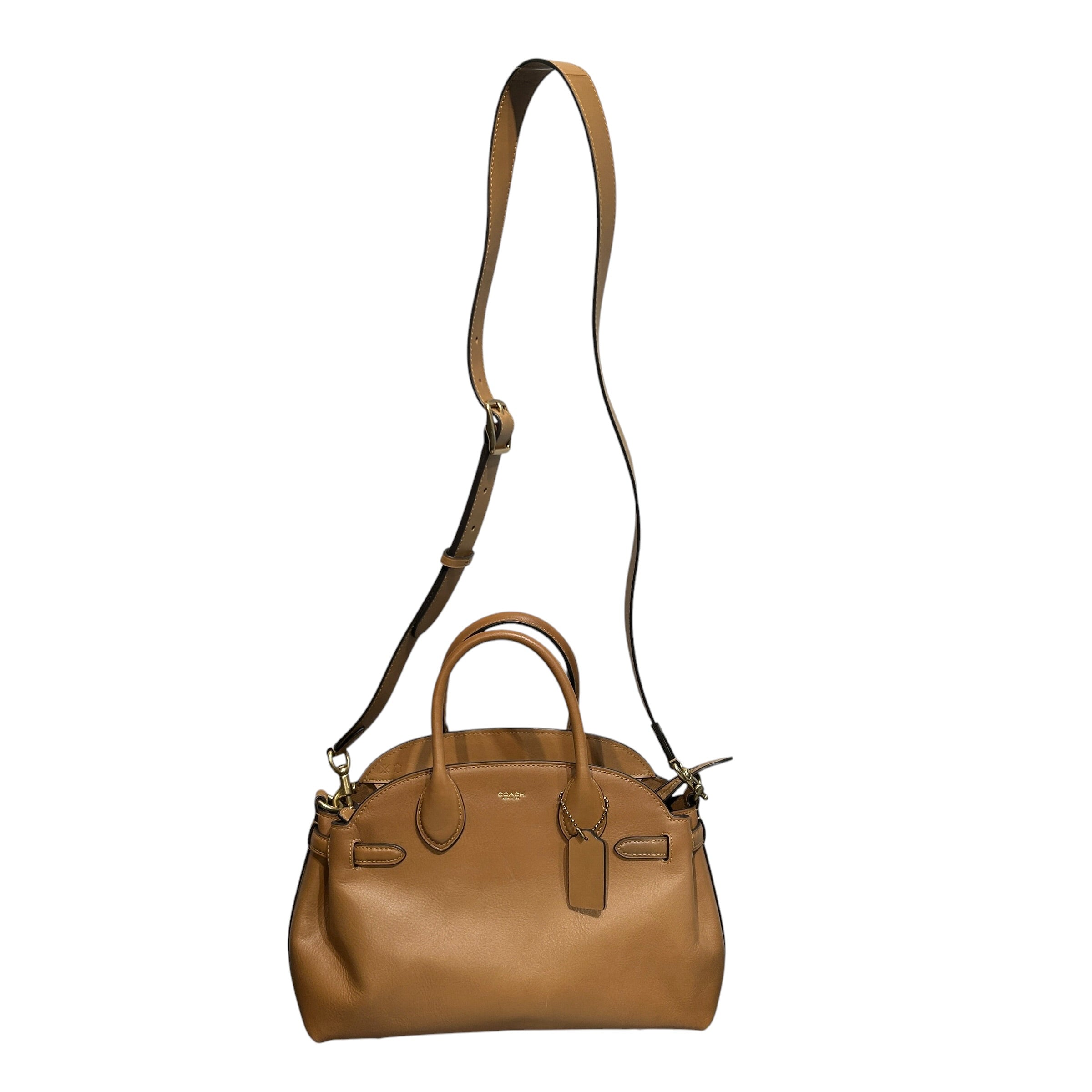 COACH/Bag/Leather/BEG/caryall 28 view 1