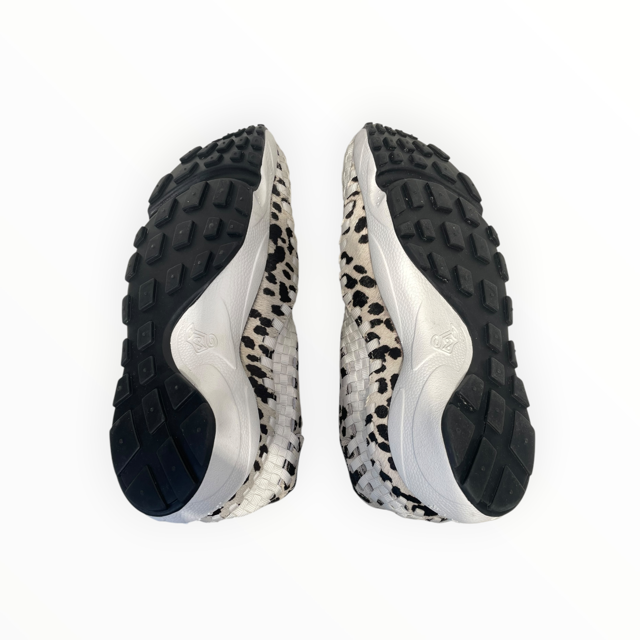 NIKE/AIR FOOTSCAPE WOVEN/Low-Sneakers/US 11.5/Animal Pattern/Fur/WHT/FB1959-102 view 4