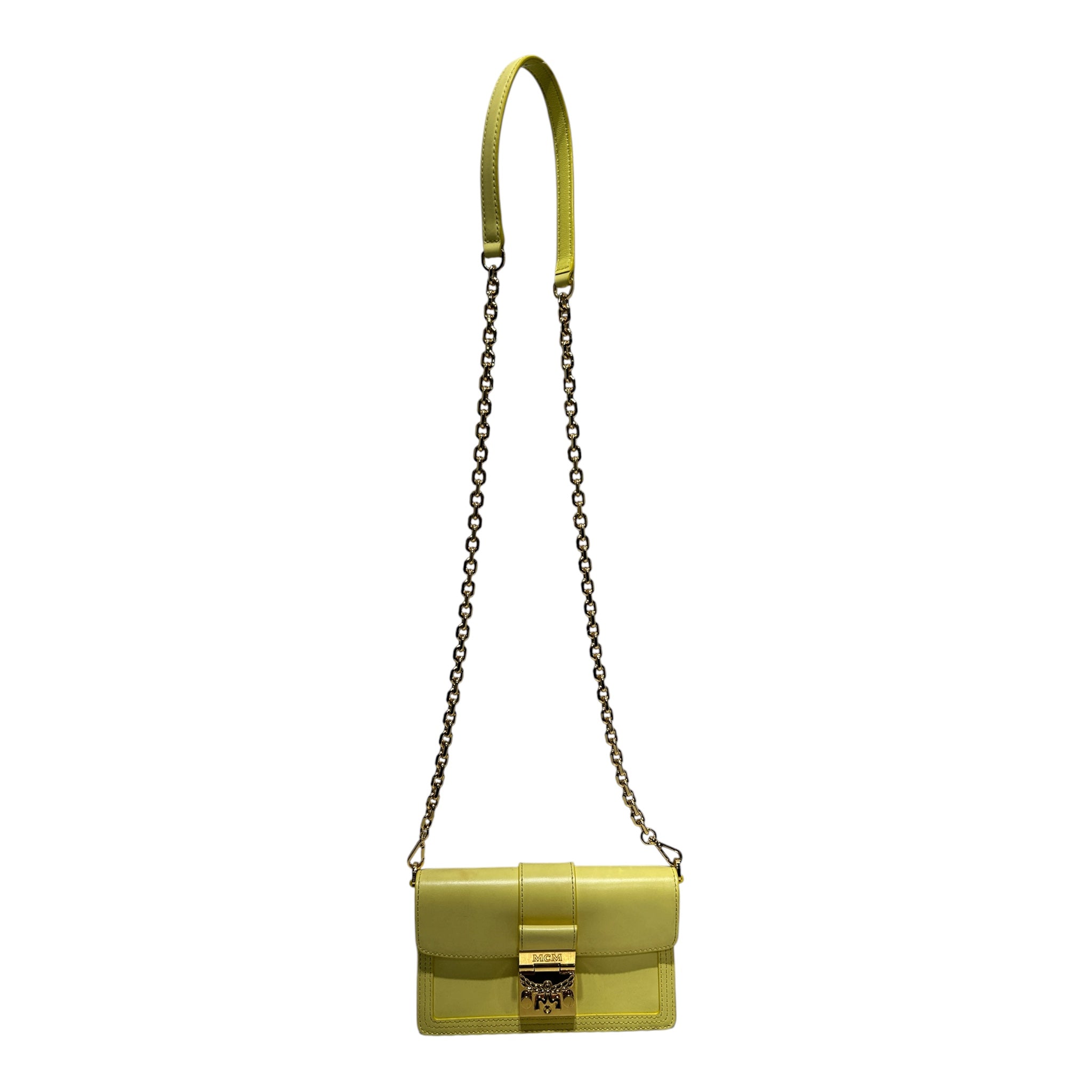 MCM/Bag/Leather/YEL/TRACY BAG view 1