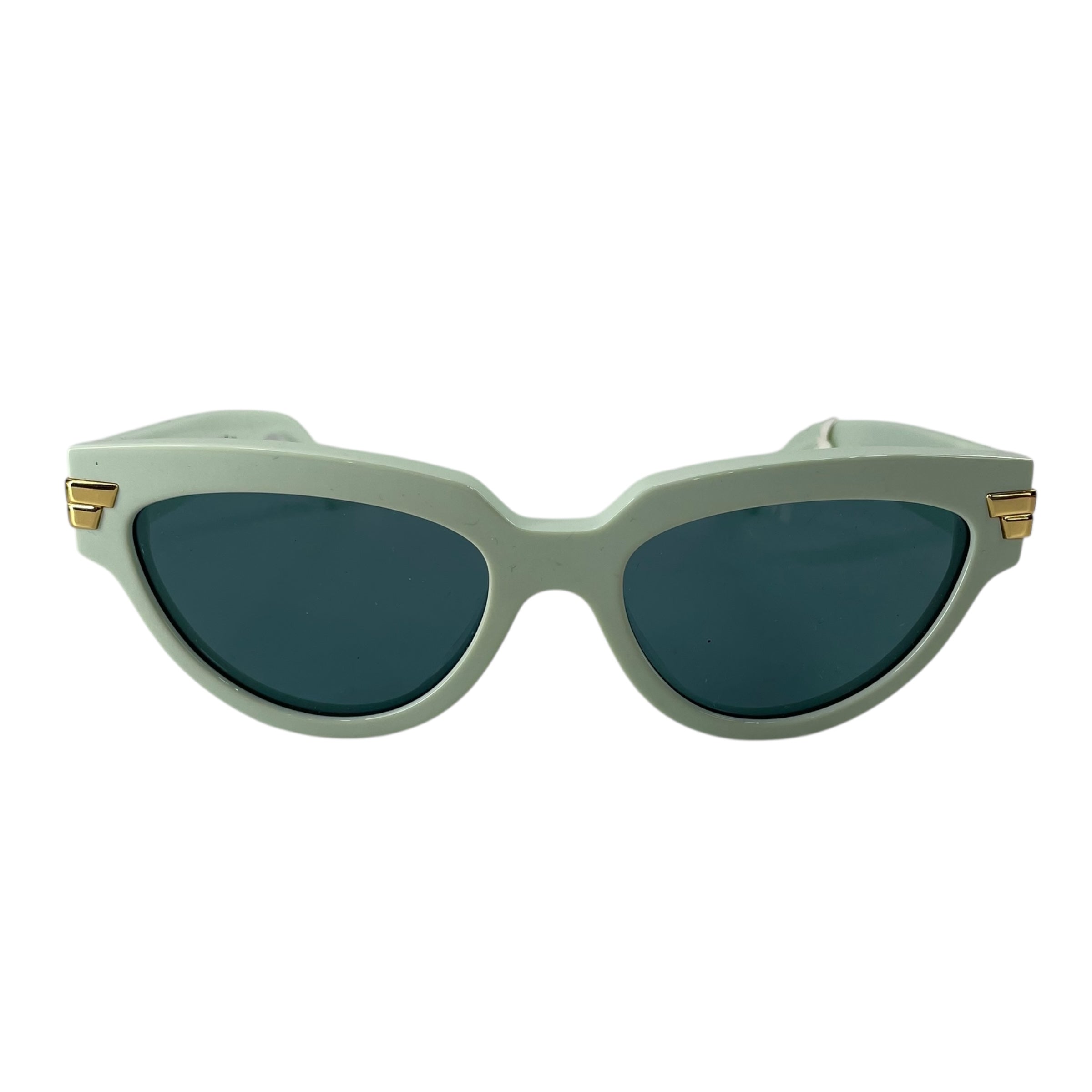 BOTTEGA VENETA/Sunglasses/Plastic/GRN/MINT + GOLD ACCENT view 1