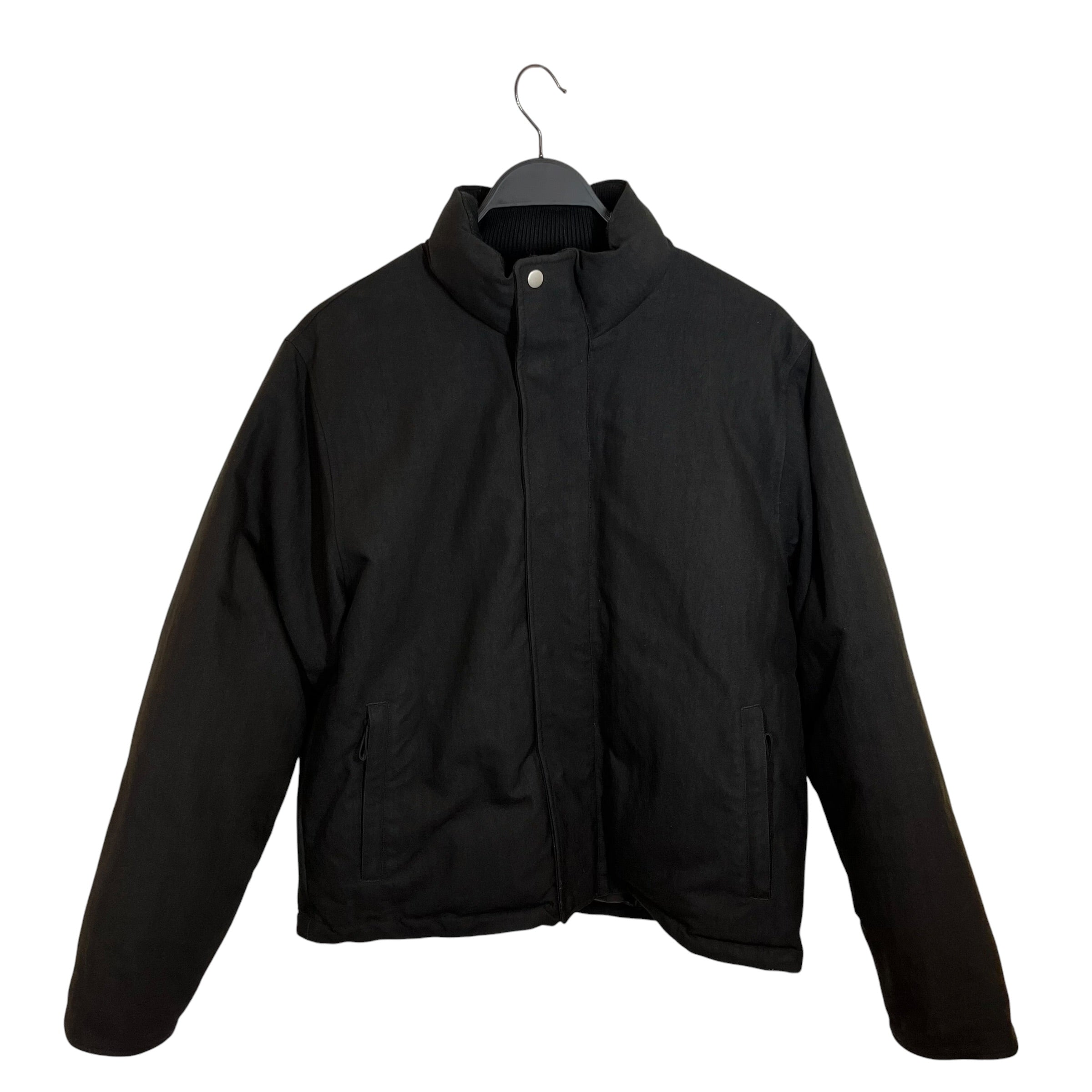 STUSSY/Puffer Jkt/S/Nylon/BLK/SHORT DOWN JKT view 1