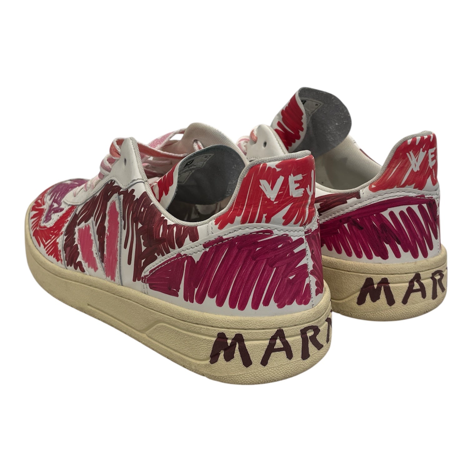 MARNI/VEJA/Hi-Sneakers/US 9/Graphic/Leather/MLT/ view 2