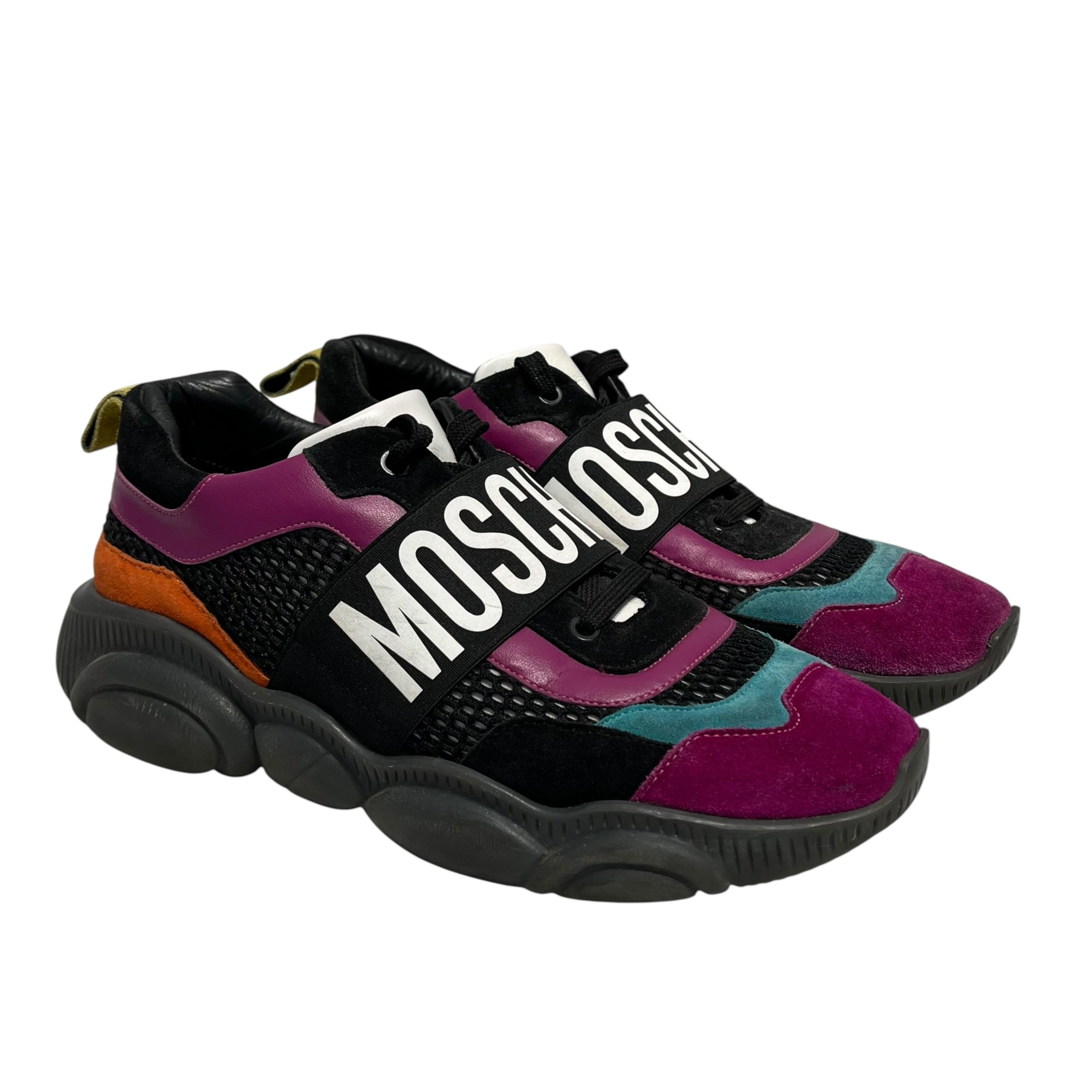 MOSCHINO/Low-Sneakers/Nylon/PPL/ view 1