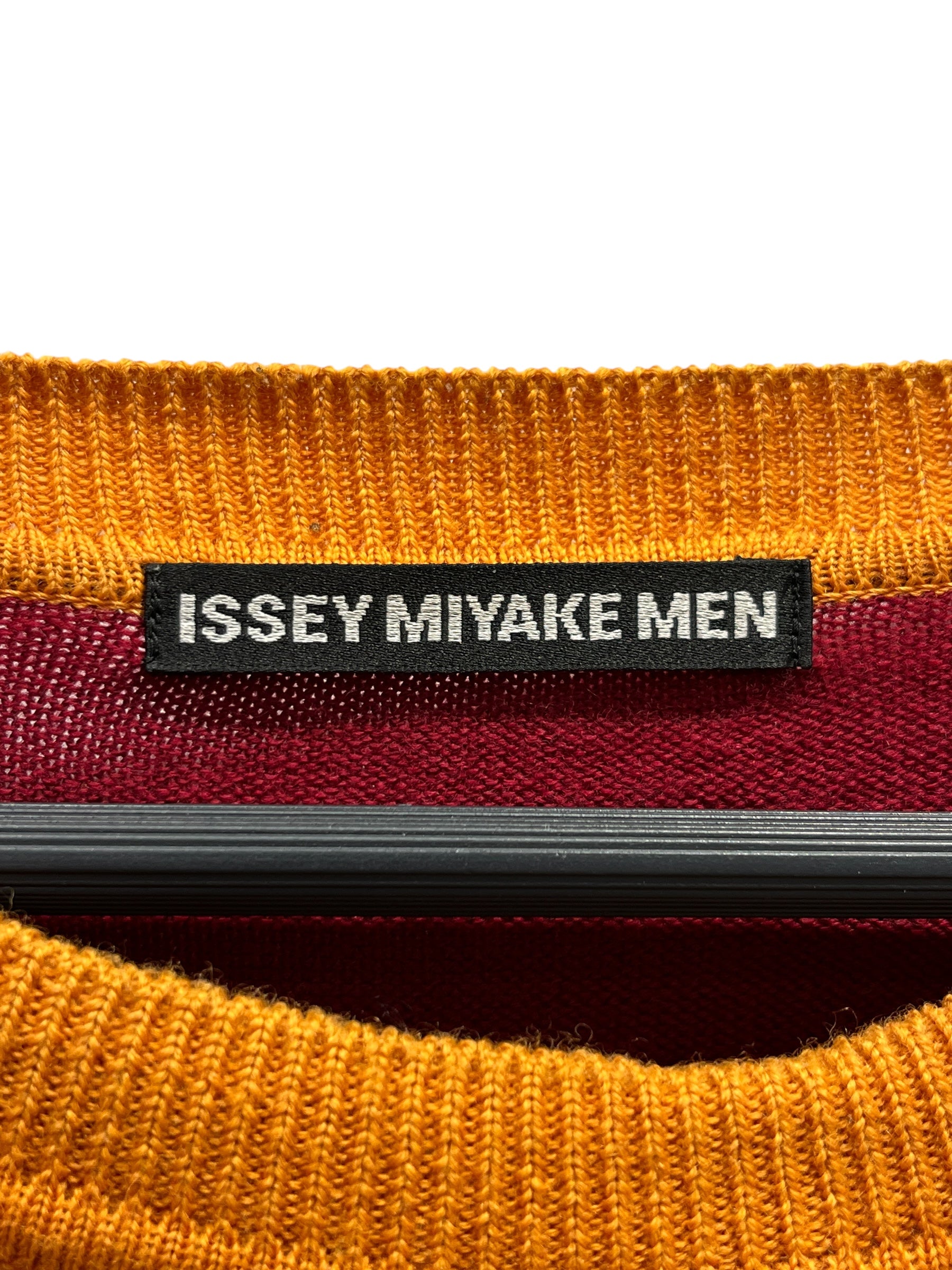 ISSEY MIYAKE MEN/Sweater/L/Graphic/Cotton/YEL/ISSEY MIYAKE KENJI HIRASAWA view 4