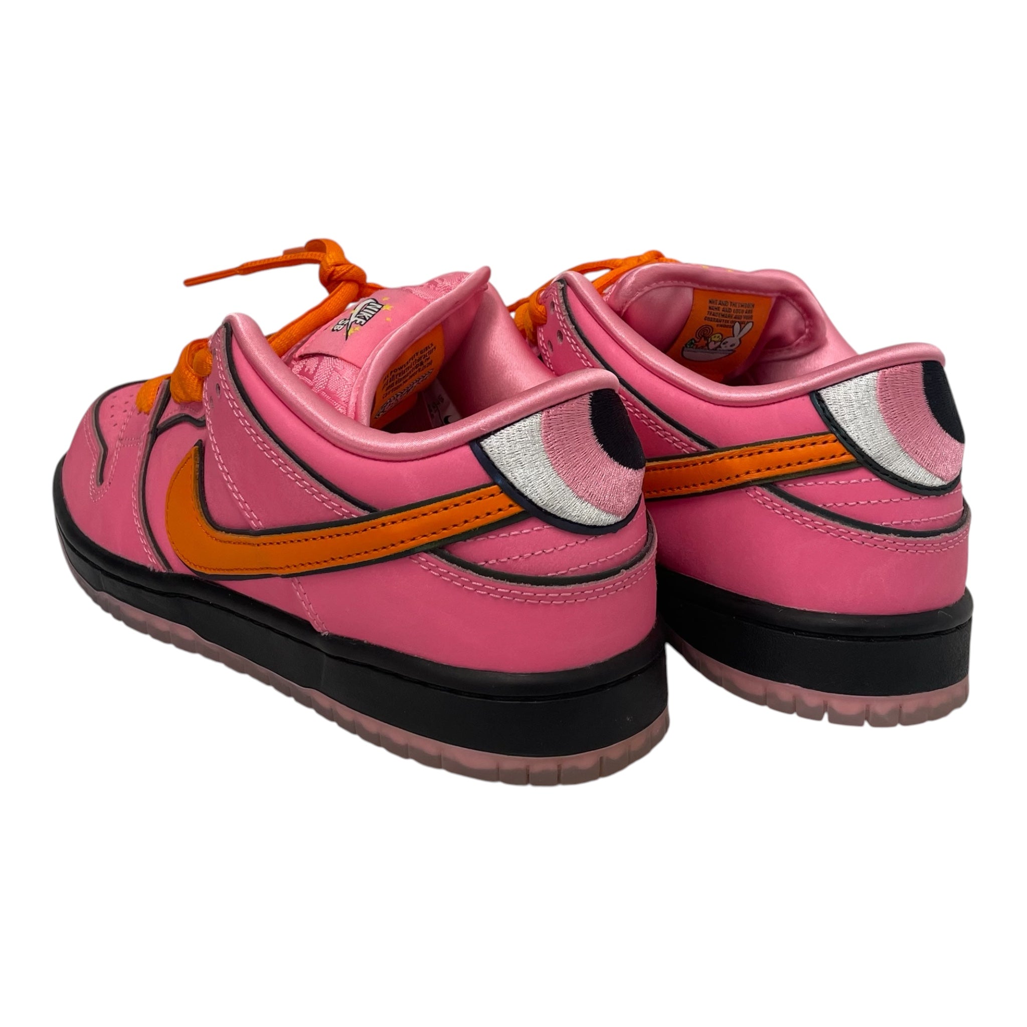 NIKE SB/Low-Sneakers/US 7/All Over Print/Leather/PNK/Power puff girls view 3