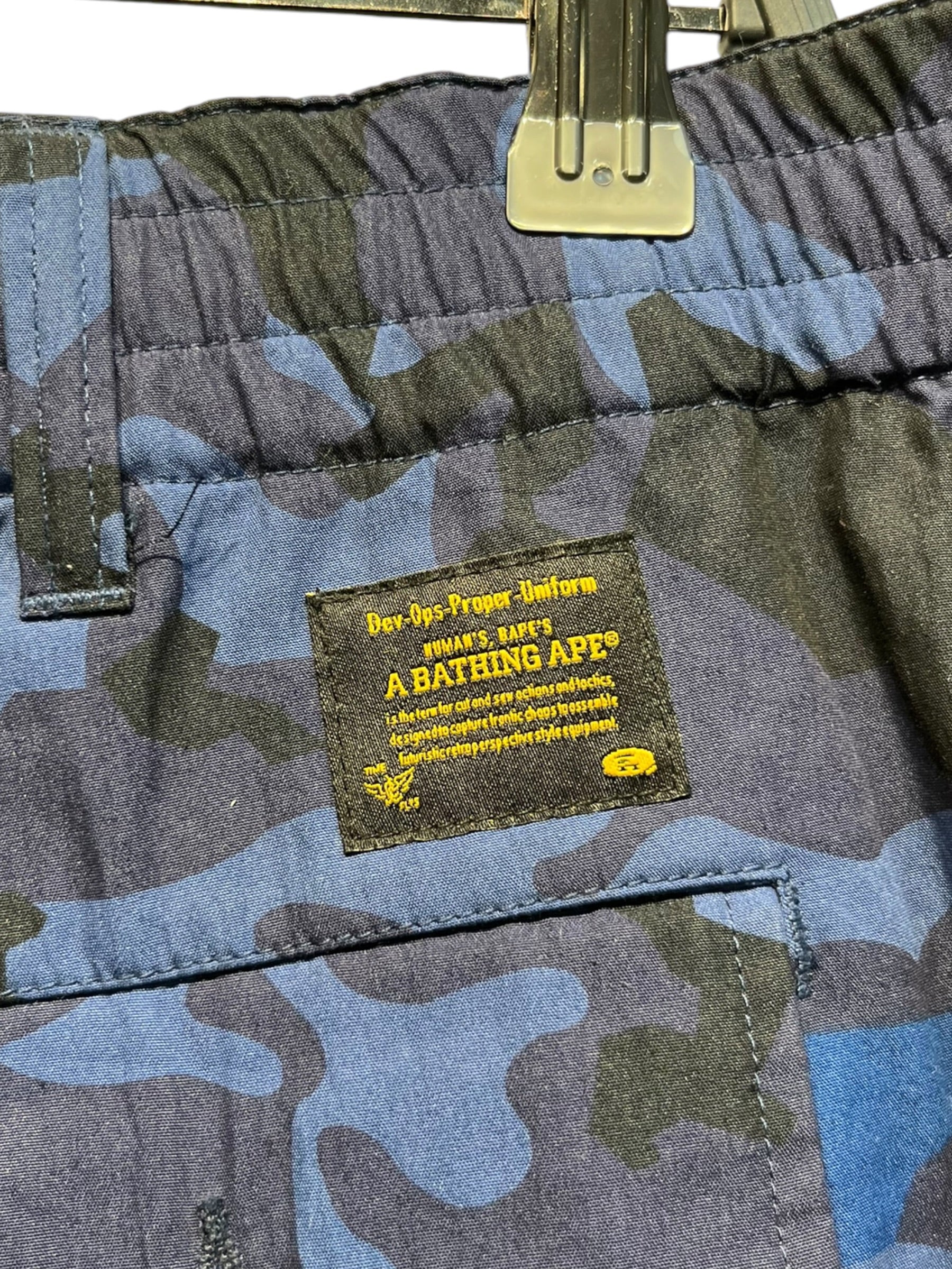 A BATHING APE/Pants/XL/Cotton/NVY/Camouflage/ITEM No 1I30152009 view 7