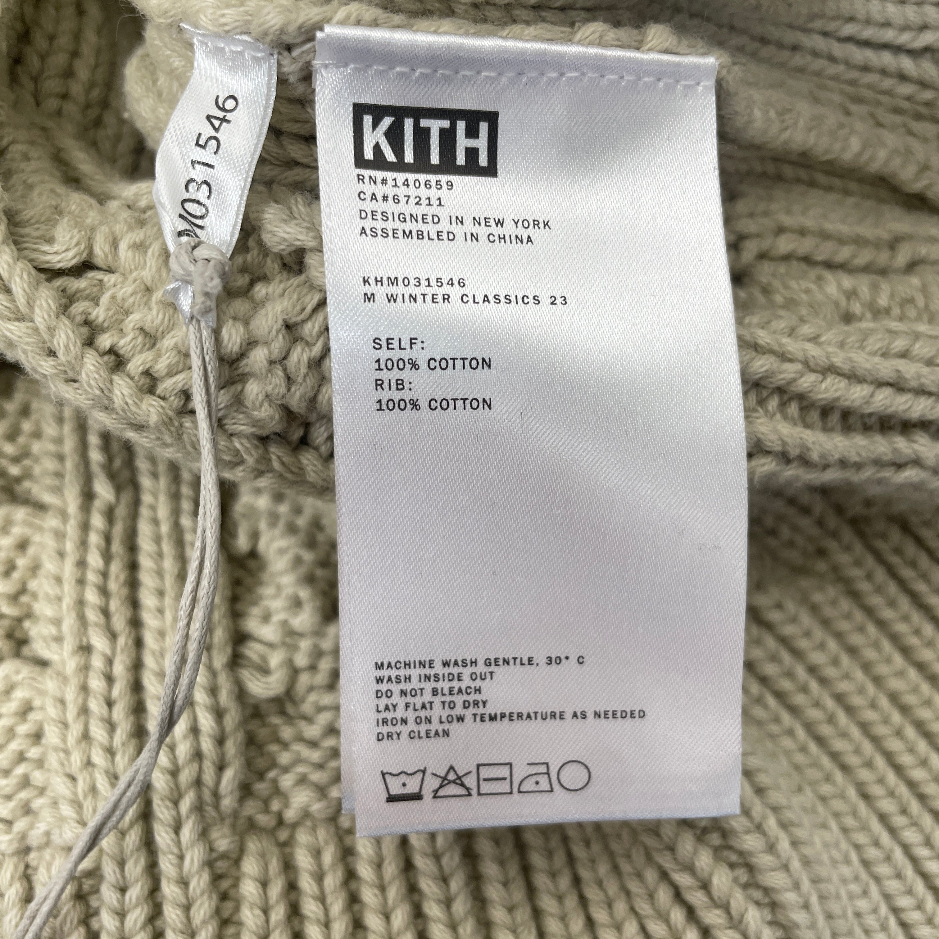 KITH/Sweater/S/Cotton/CRM/ view 4