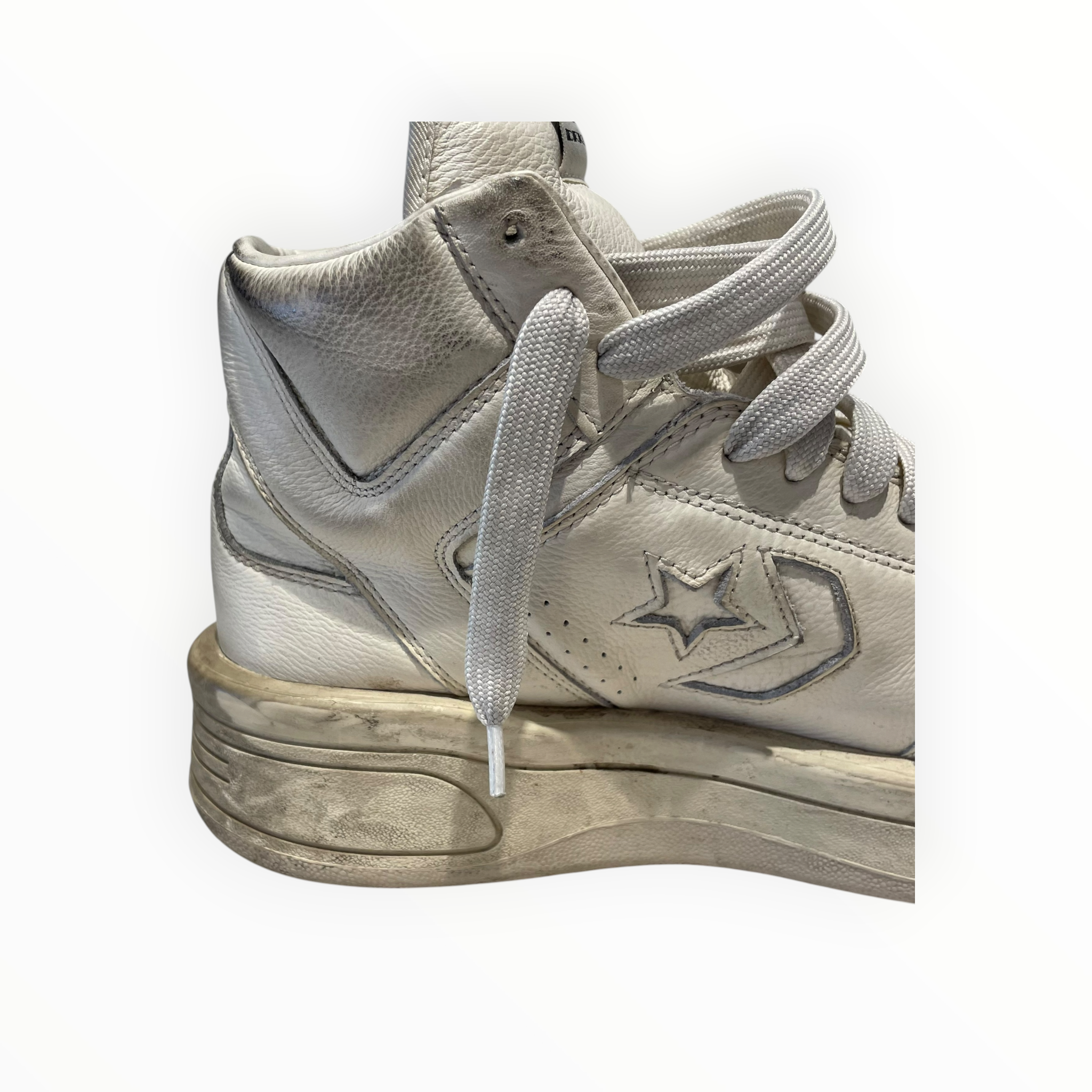 Rick Owens/Hi-Sneakers/US 10/Leather/WHT/DRKSHDW Converse view 15