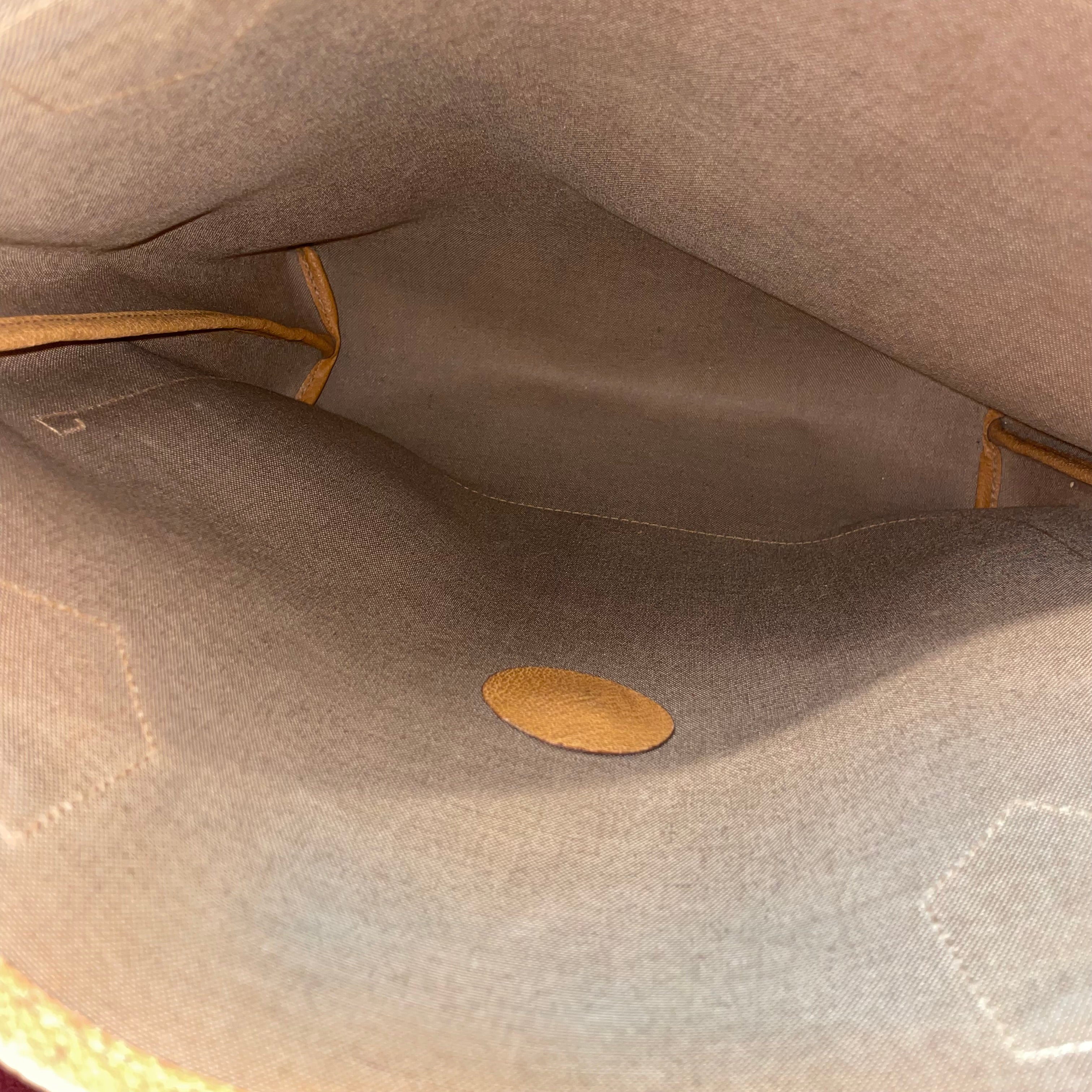 GUCCI PLUS/Tote Bag/L/Monogram/Leather/BEG/ view 5