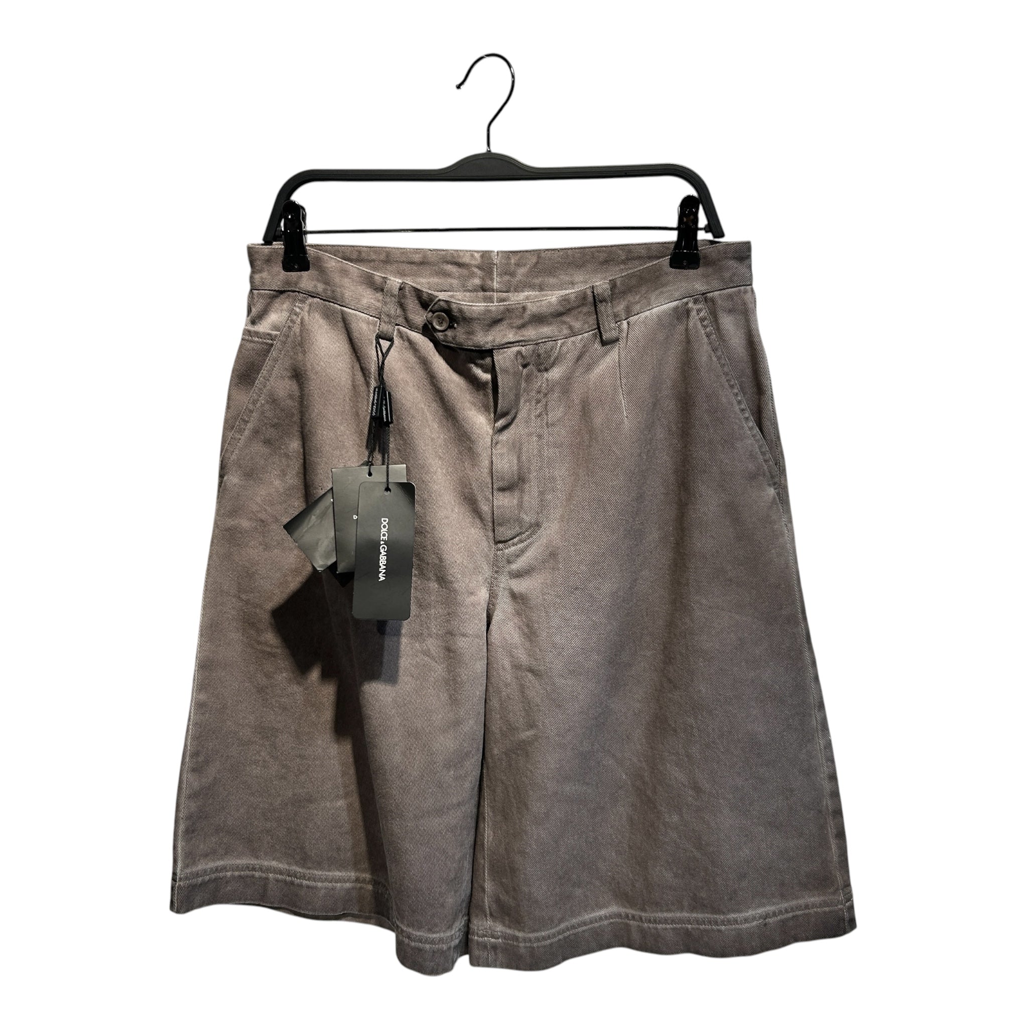 DOLCE&GABBANA/Shorts/48/Cotton/BRW/FADED WASH SHORTS view 1