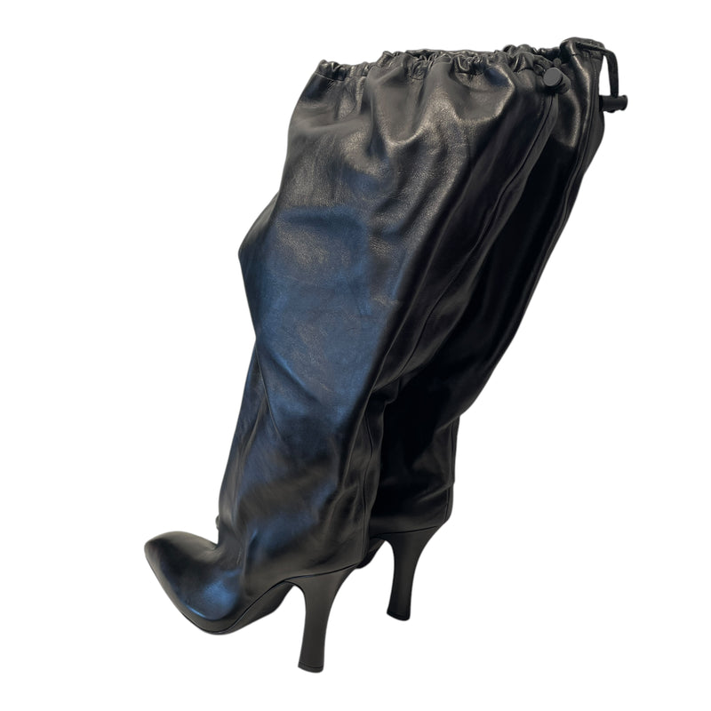 BALENCIAGA/Boots/EU 38/Leather/BLK/FALKON