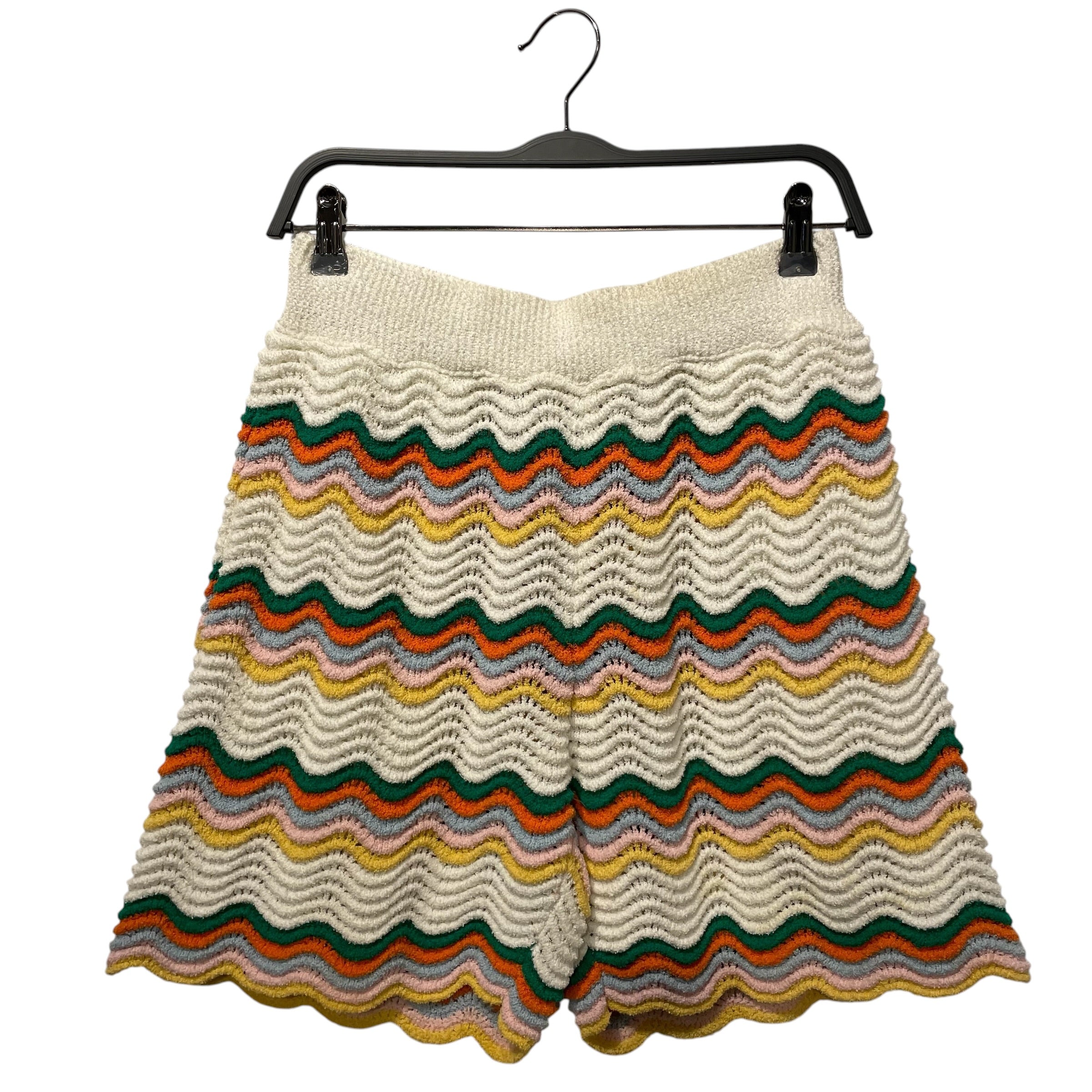 CASABLANCA/Shorts/S/Cotton/MLT/Stripe/WAVY BOUCLE CROTCHED view 1