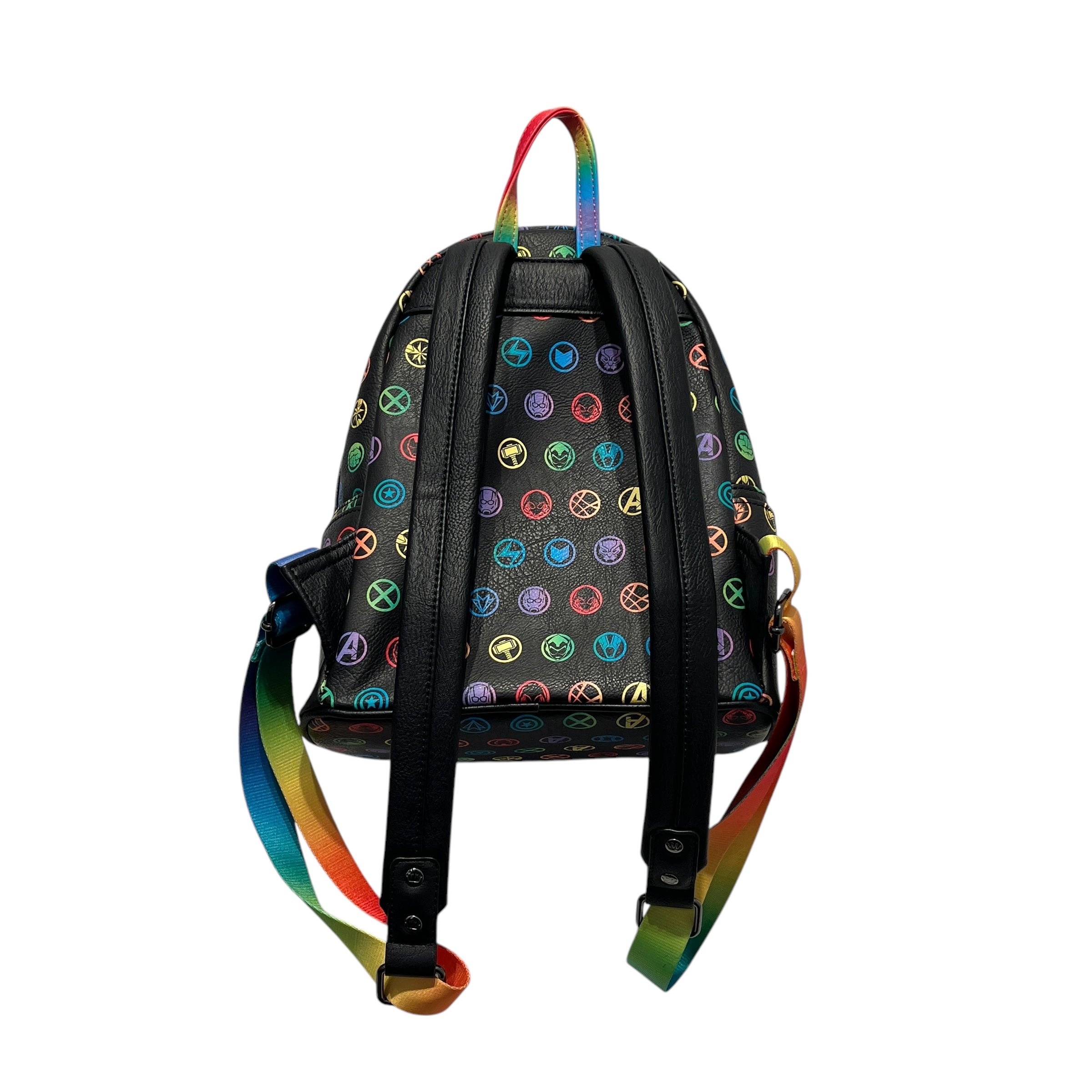 Loungefly/Backpack/MLT/rainbow pride view 2