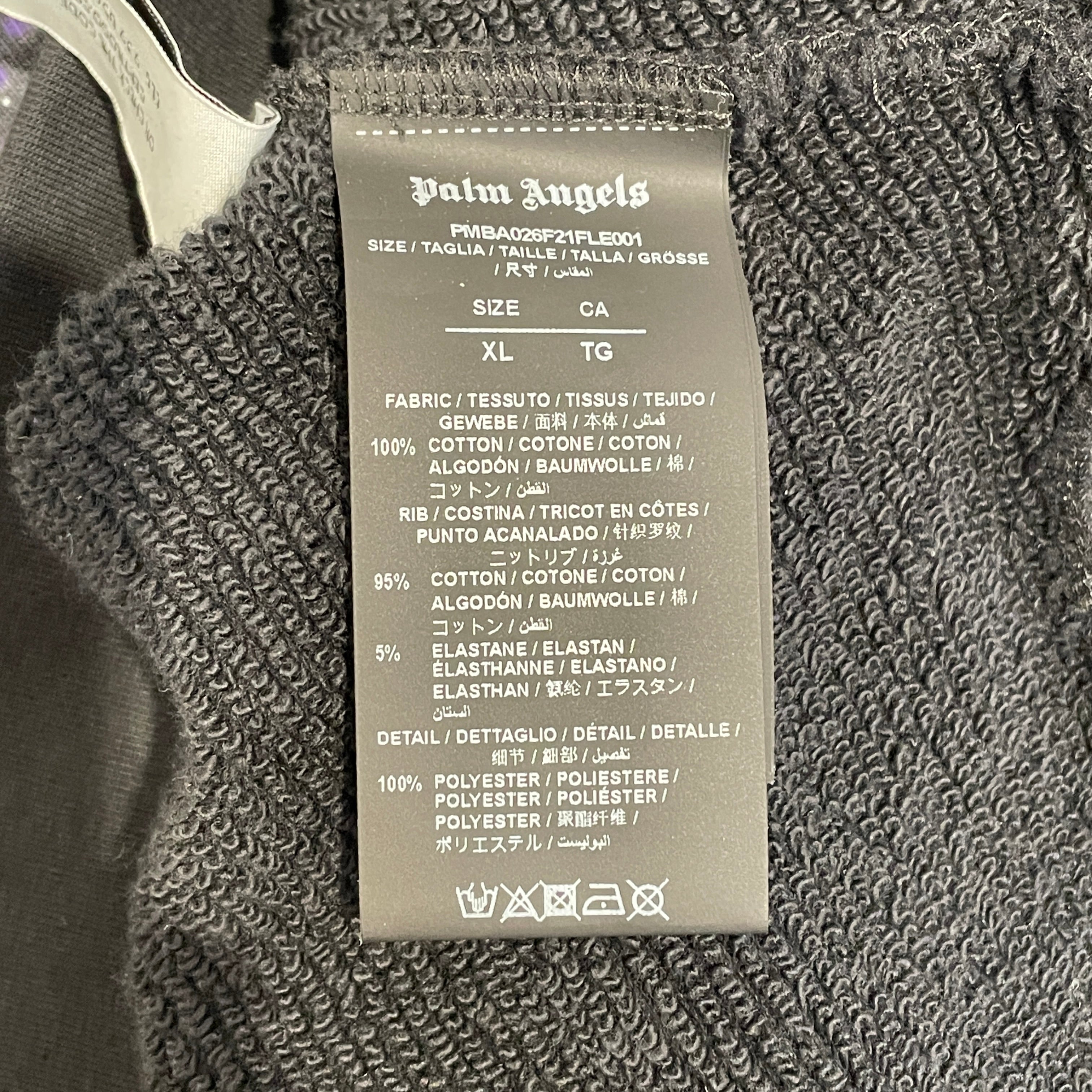 Palm Angels/Sweatshirt/XL/Cotton/BLK/Oversize/PALM GALAXY view 4