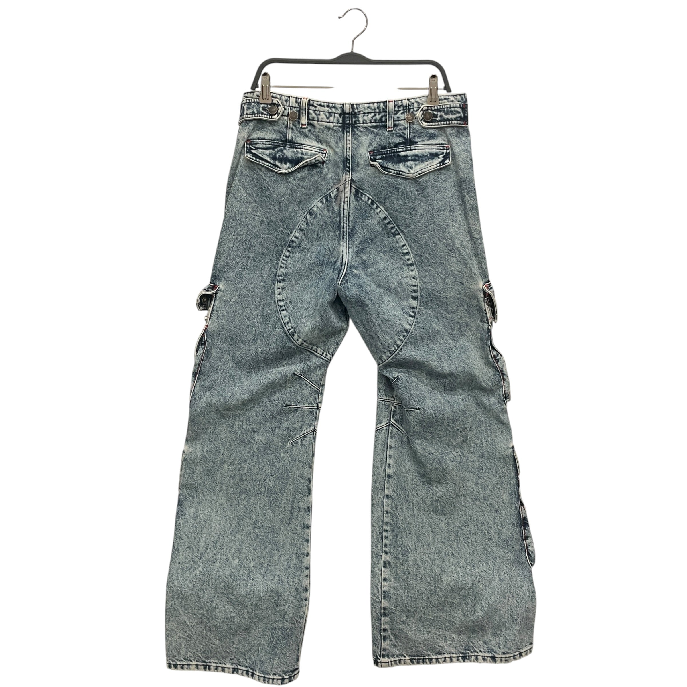 DIESEL/Bottoms/28/Cotton/BLU/CARGO view 2