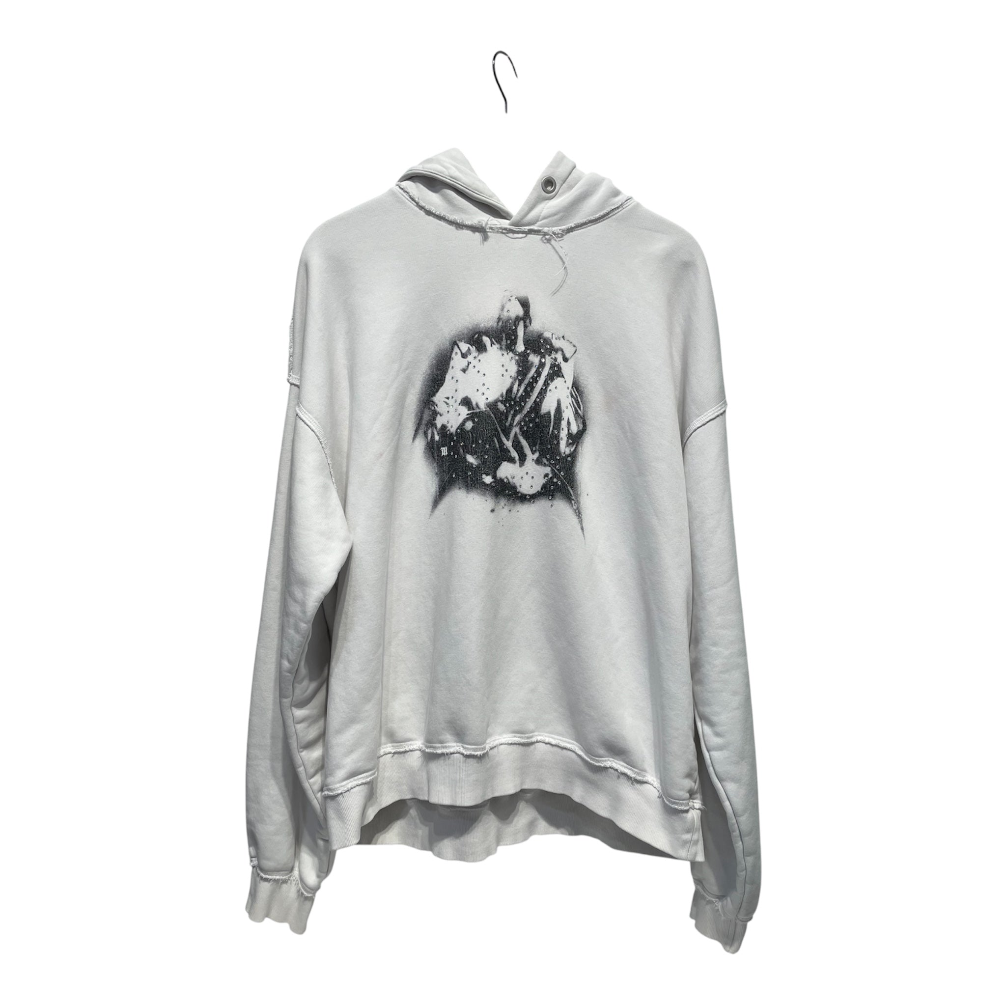 MISBHV/Hoodie/Cotton/WHT/ view 1