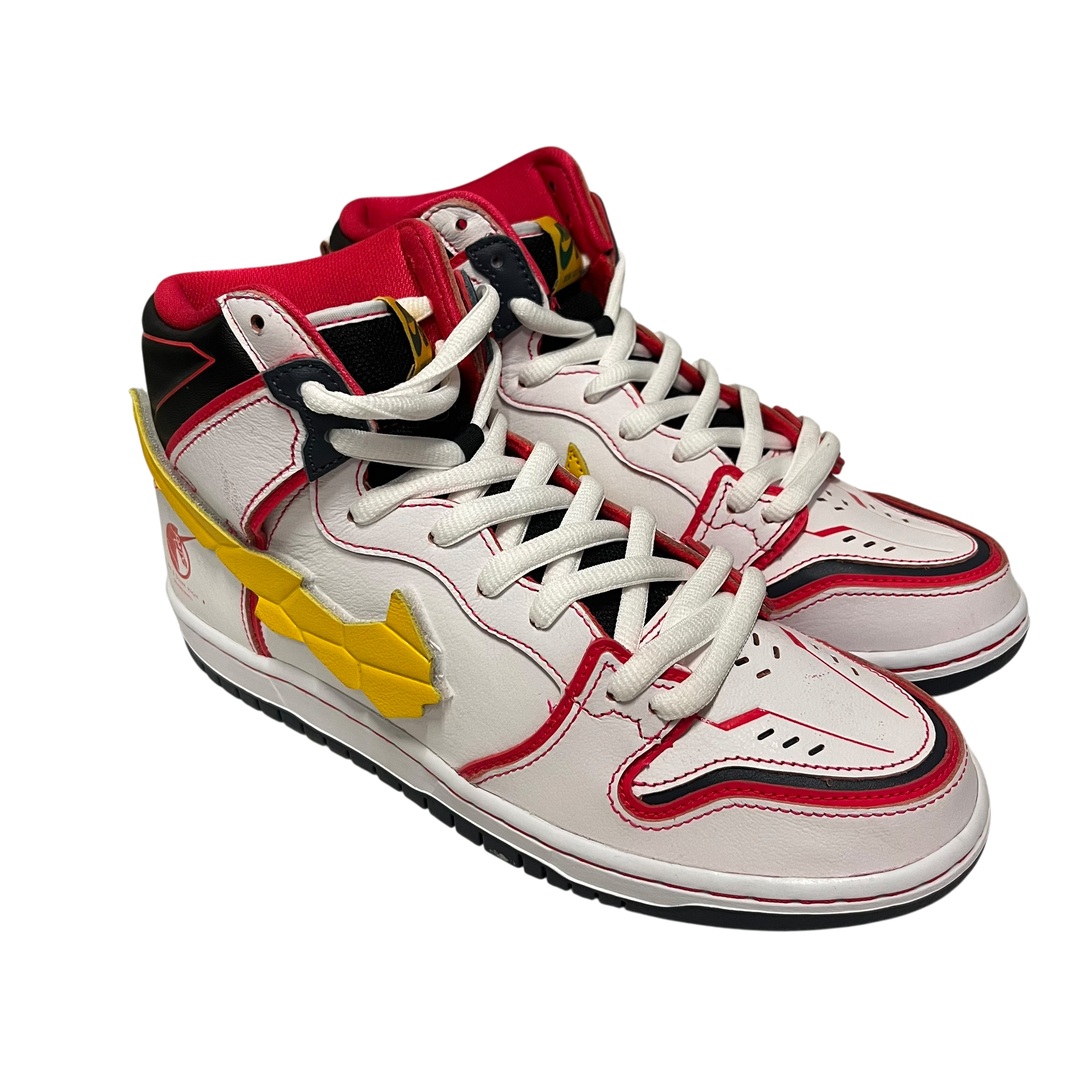 NIKE SB/Hi-Sneakers/US 8/Leather/WHT/sb unicorn view 1