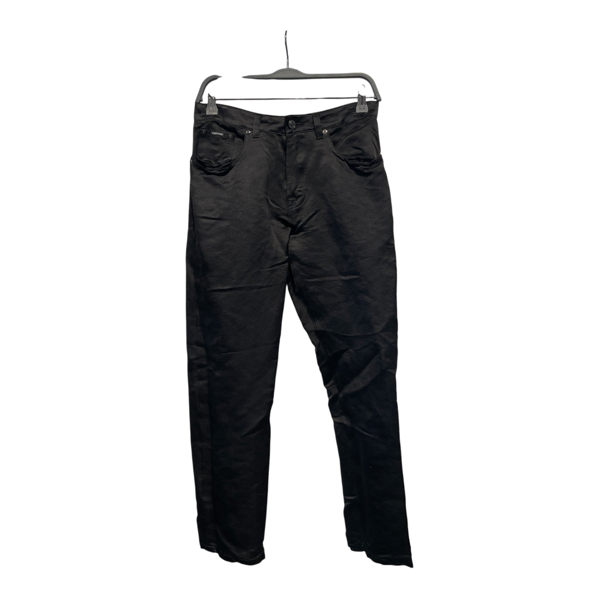 TOM FORD/Bottoms/26/Polyester/BLK/COIN POCKET POLY PANT view 1