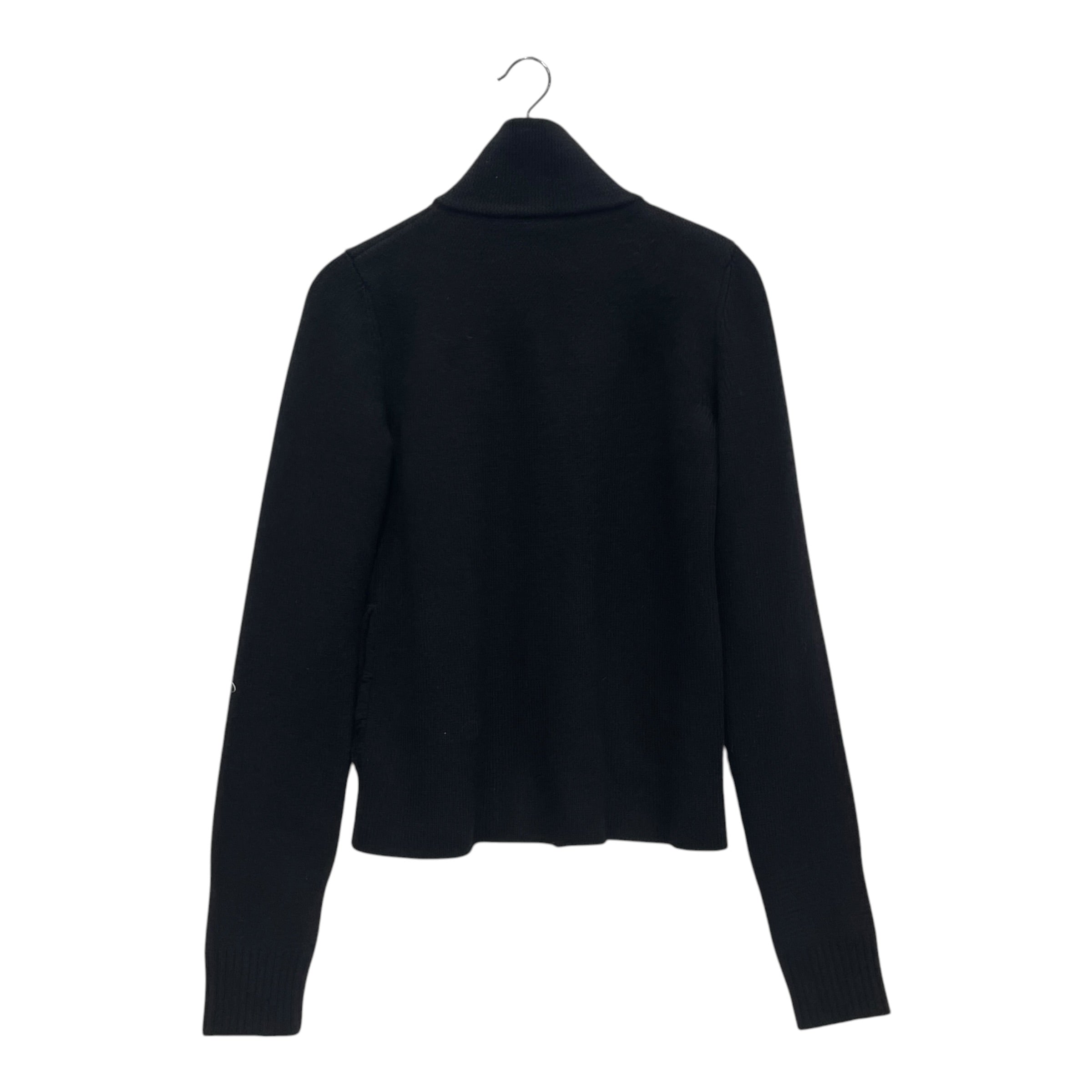 BALENCIAGA/Heavy Sweater/S/Wool/BLK/NAPOLEON/BUTTONS view 2
