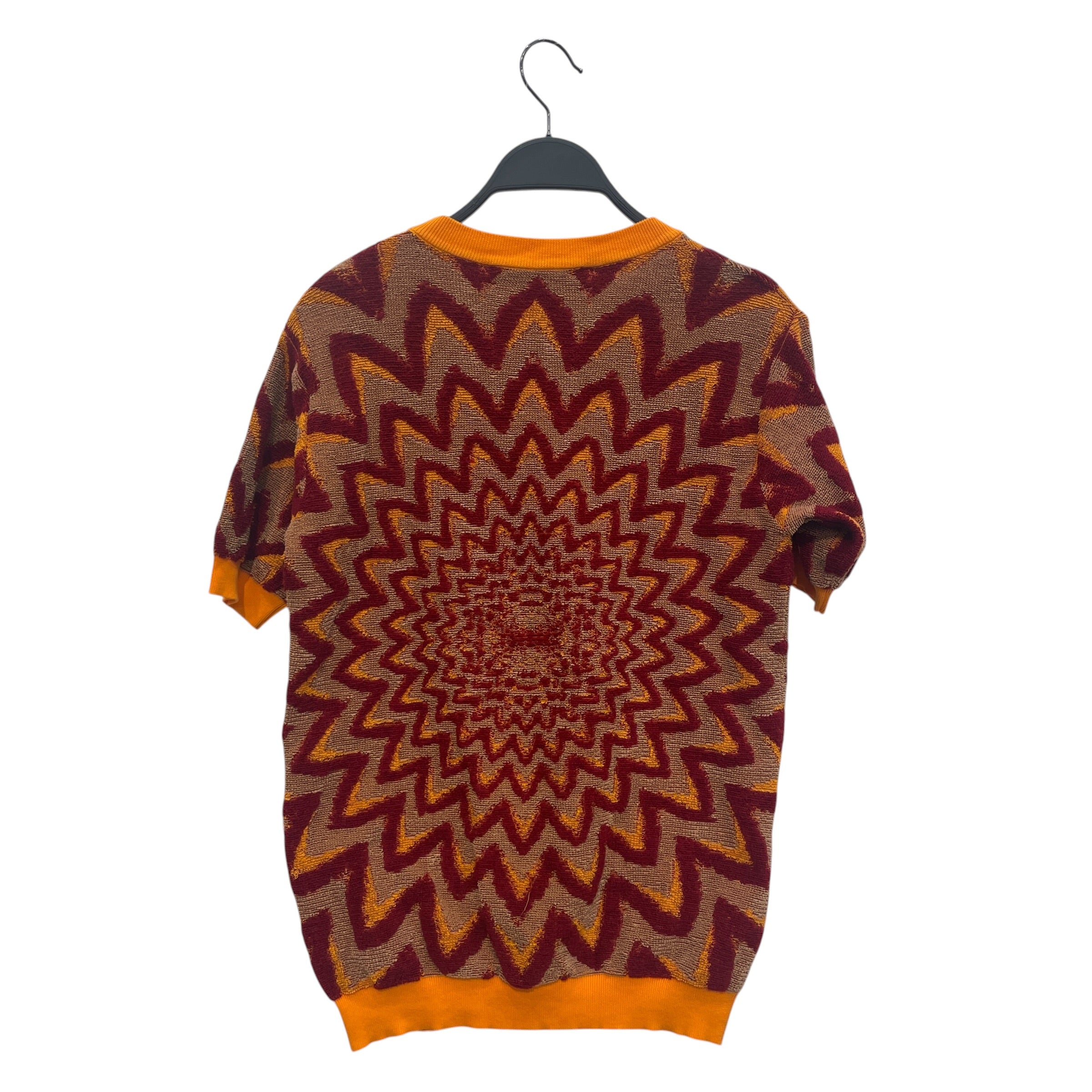 MARNI/T-Shirt/42/Cotton/MLT/All Over Print/SPIRAL-ORANGE/RED/BROWN view 2