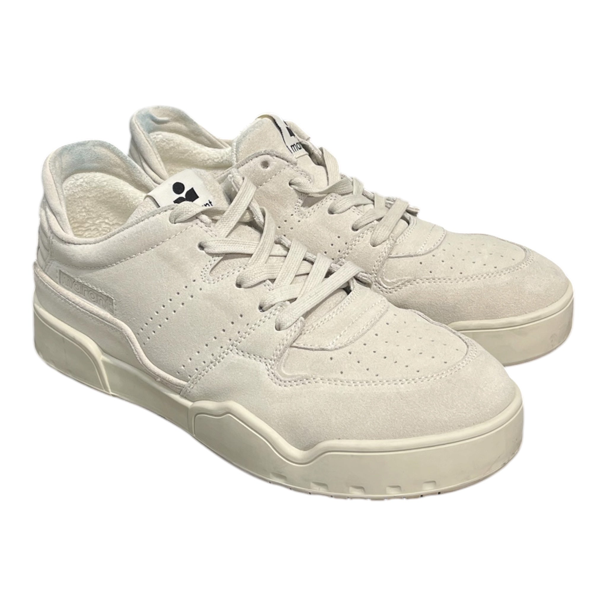 ISABEL MARANT/Low-Sneakers/US 9.5/Suede/GRY/ view 1