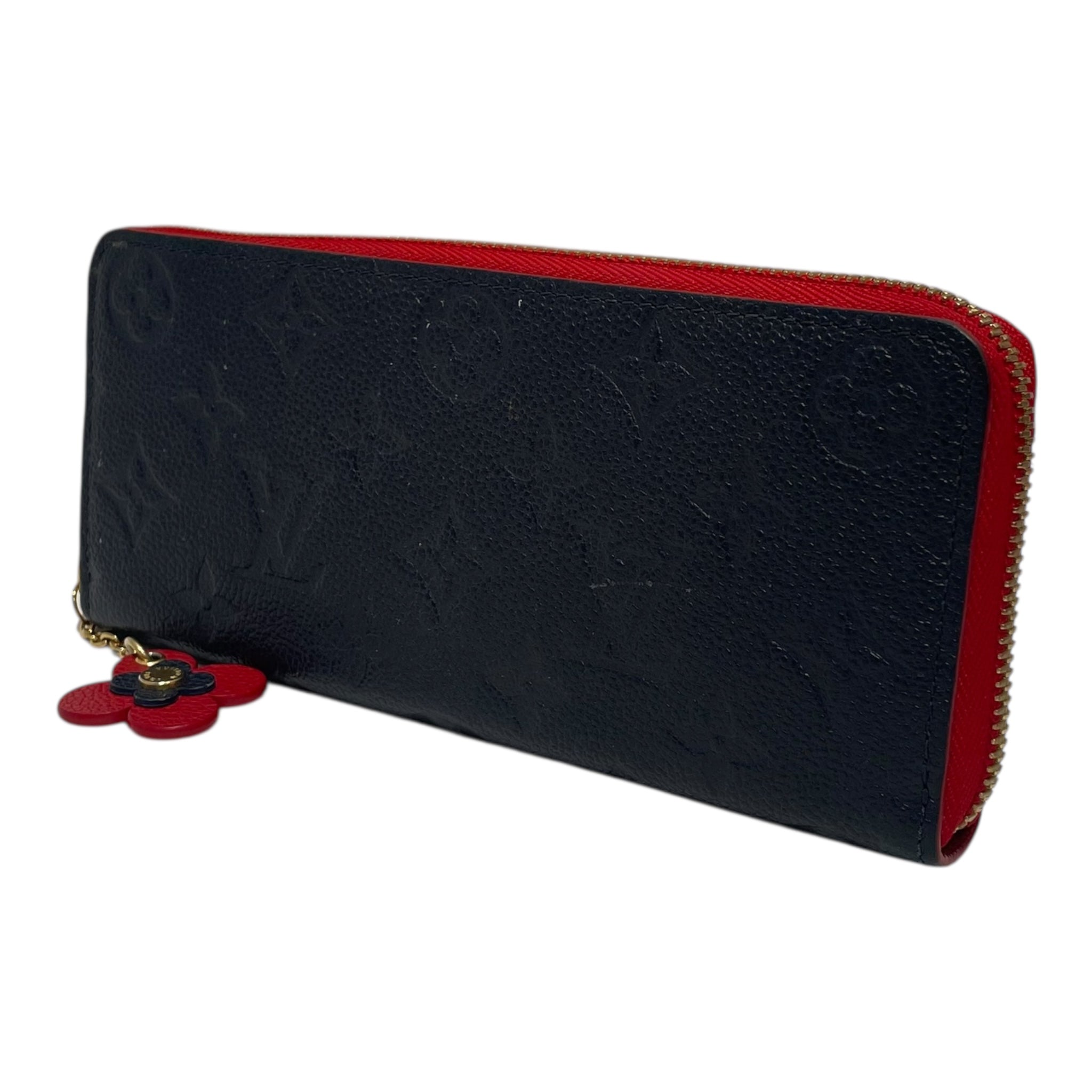 LOUIS VUITTON/Long Wallet/Monogram/Leather/NVY/SP5118 view 1