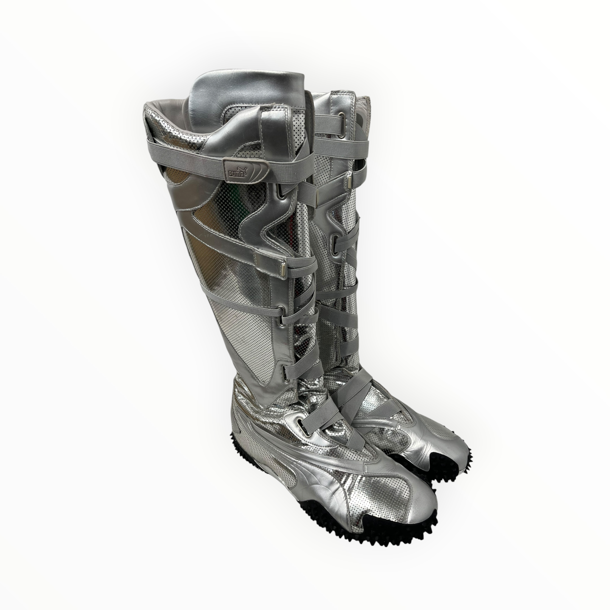 PUMA/OTTOLINGER/Boots/US 12/Nylon/SLV/395808-02/SPIKED SOLE view 2