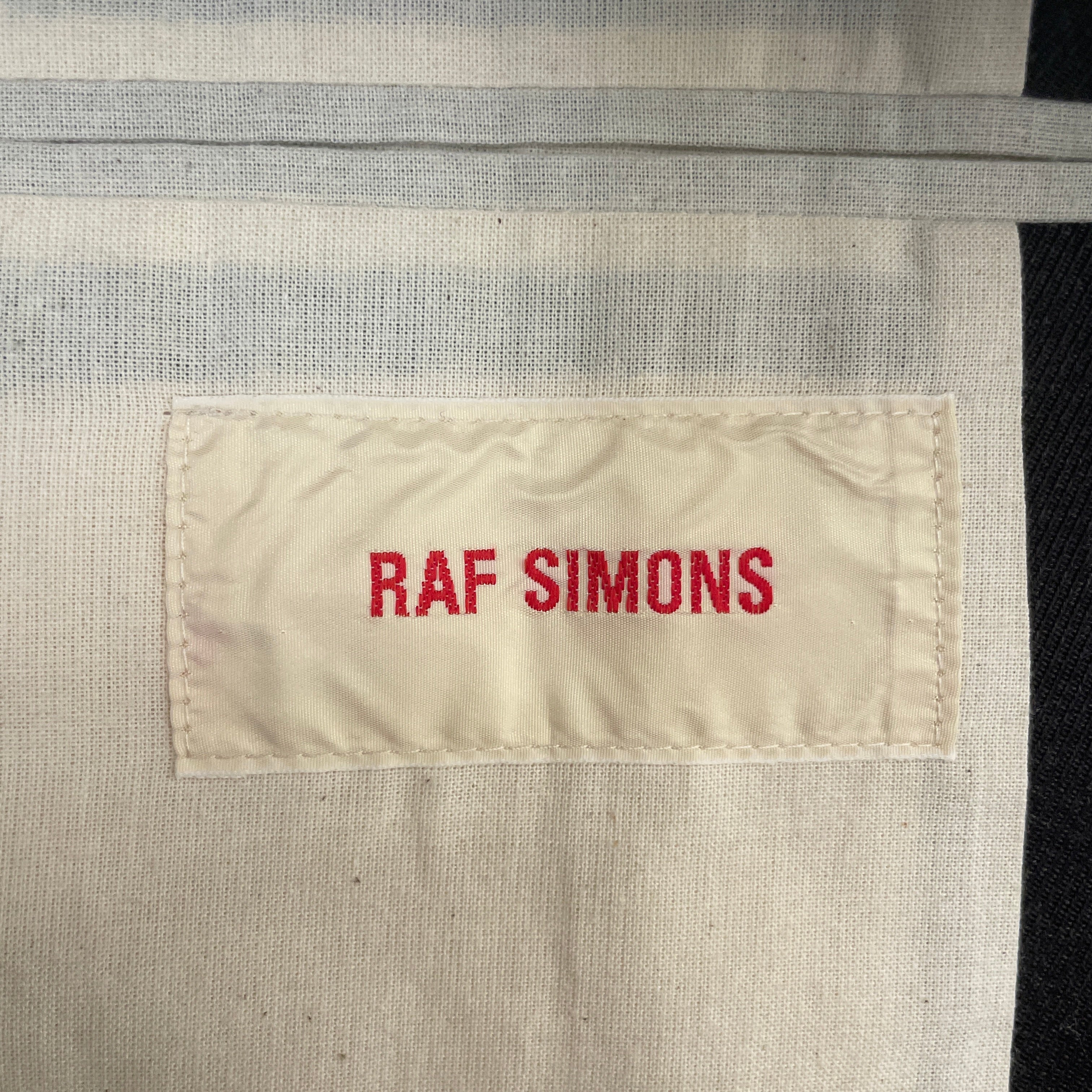 RAF SIMONS/Coat/46/Wool/BRW/SS20 SLEEVELESS BLAZER view 3