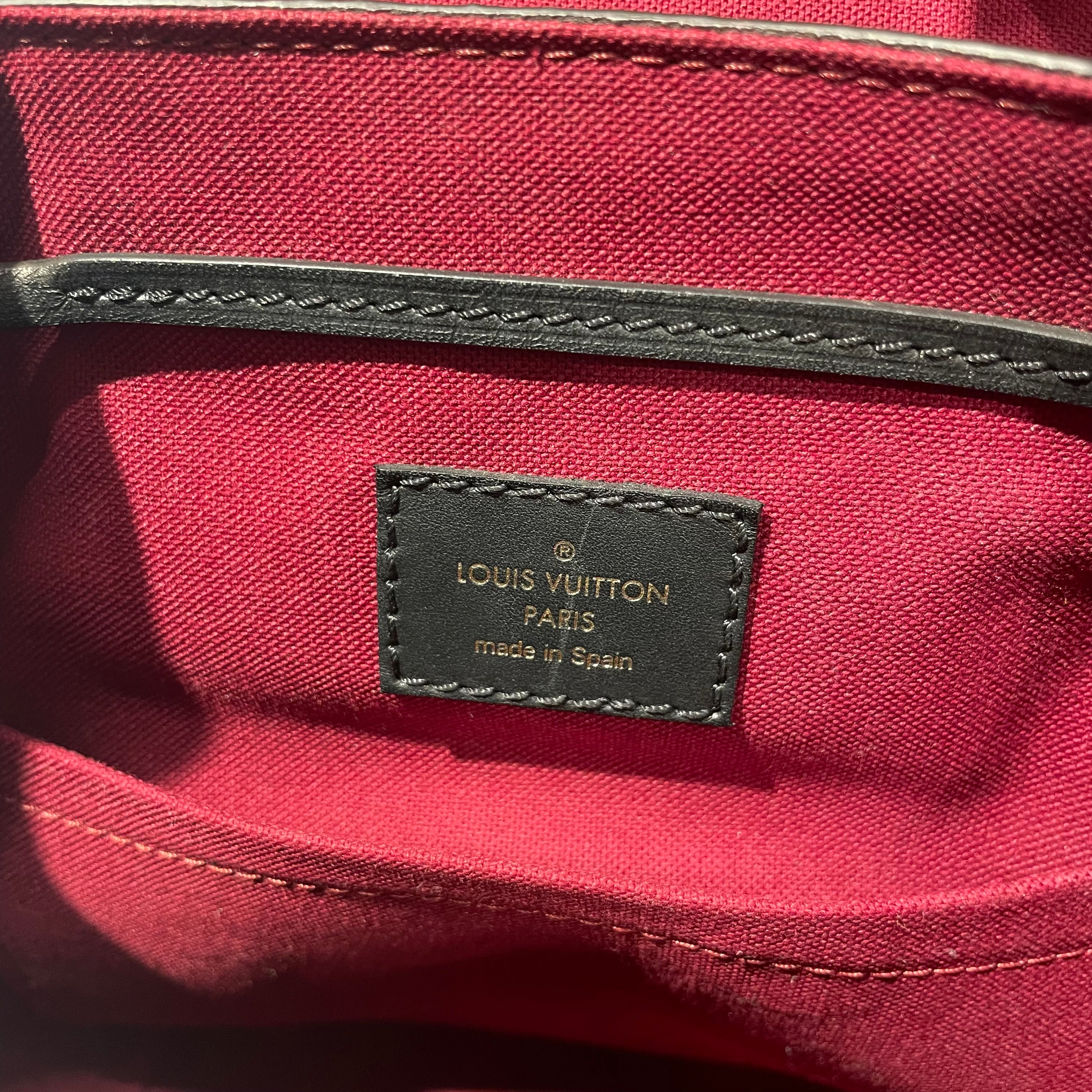 LOUIS VUITTON/Cross Body Bag/Monogram/Leather/BRW/LV MONTSOURIS FLAP BAG view 3