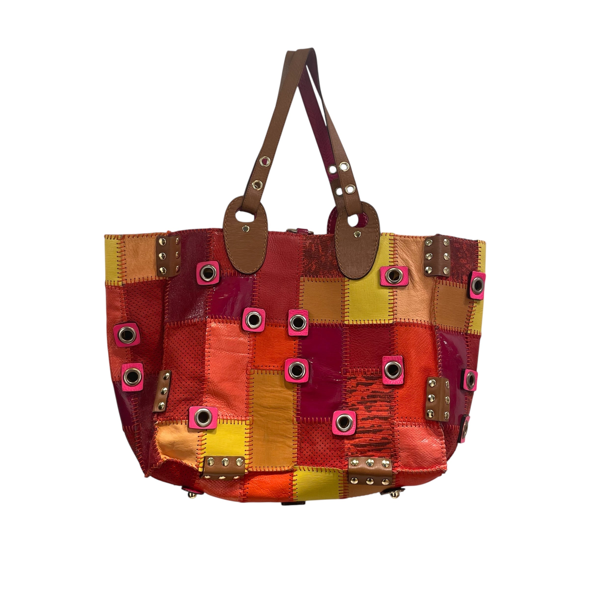 Jamin Puech/Bag/Border/Leather/MLT/PINK EYELITS MULTI ANIMAL PRIN view 2