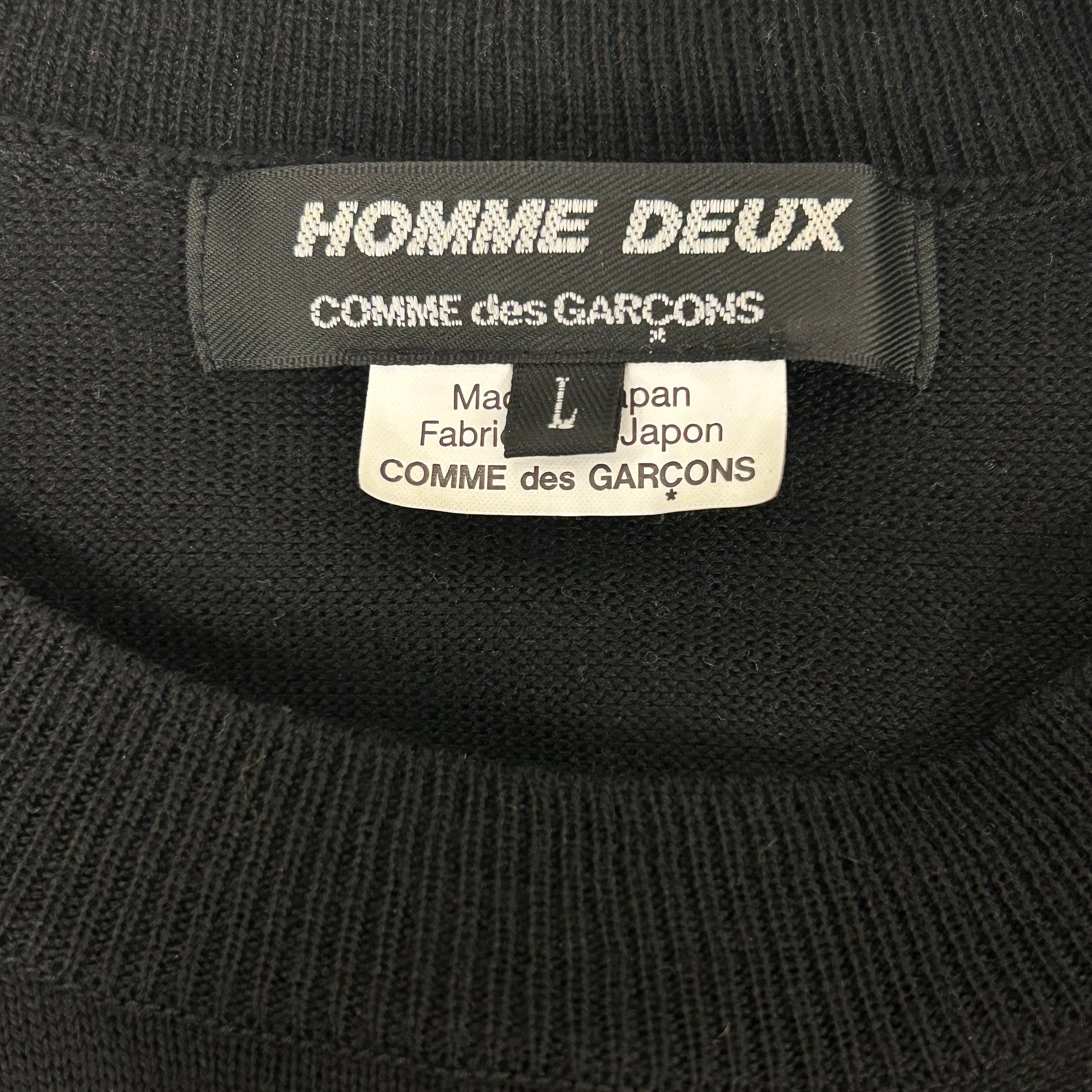 COMME des GARCONS HOMME DEUX/Sweatshirt/M/Cotton/BLK/Live Free Sweatshirt view 3