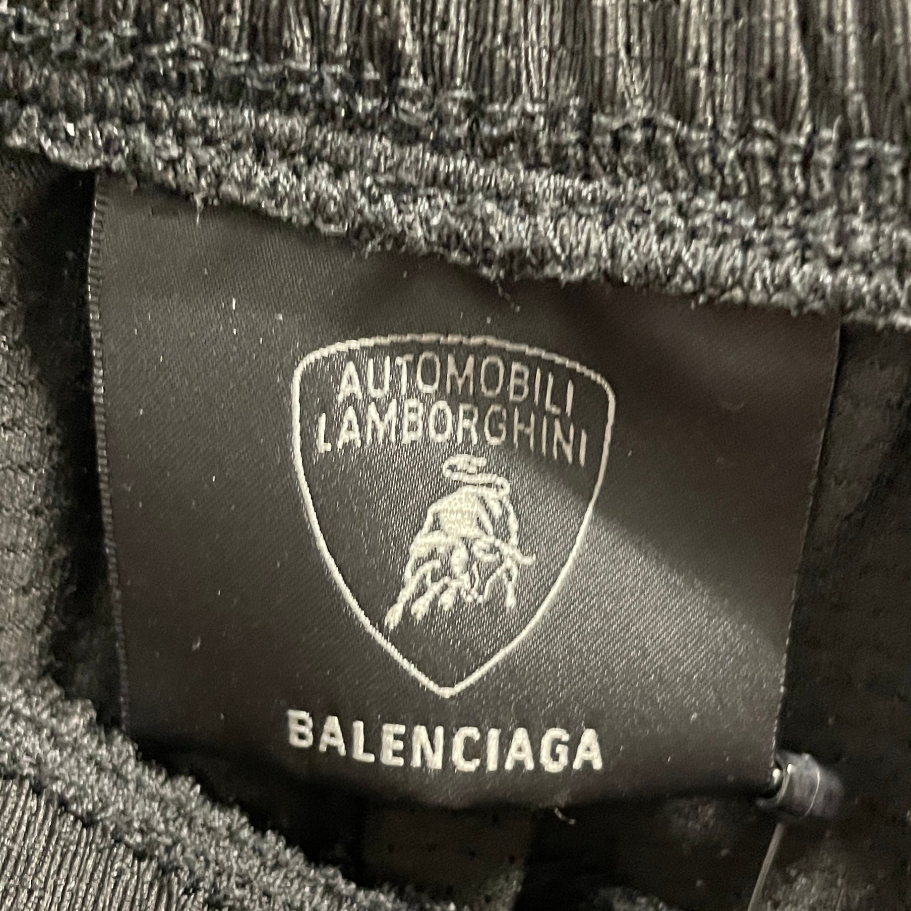 BALENCIAGA/Shorts/XL/Cotton/BLK/LAMBO/BASKETBALL SHORT view 3