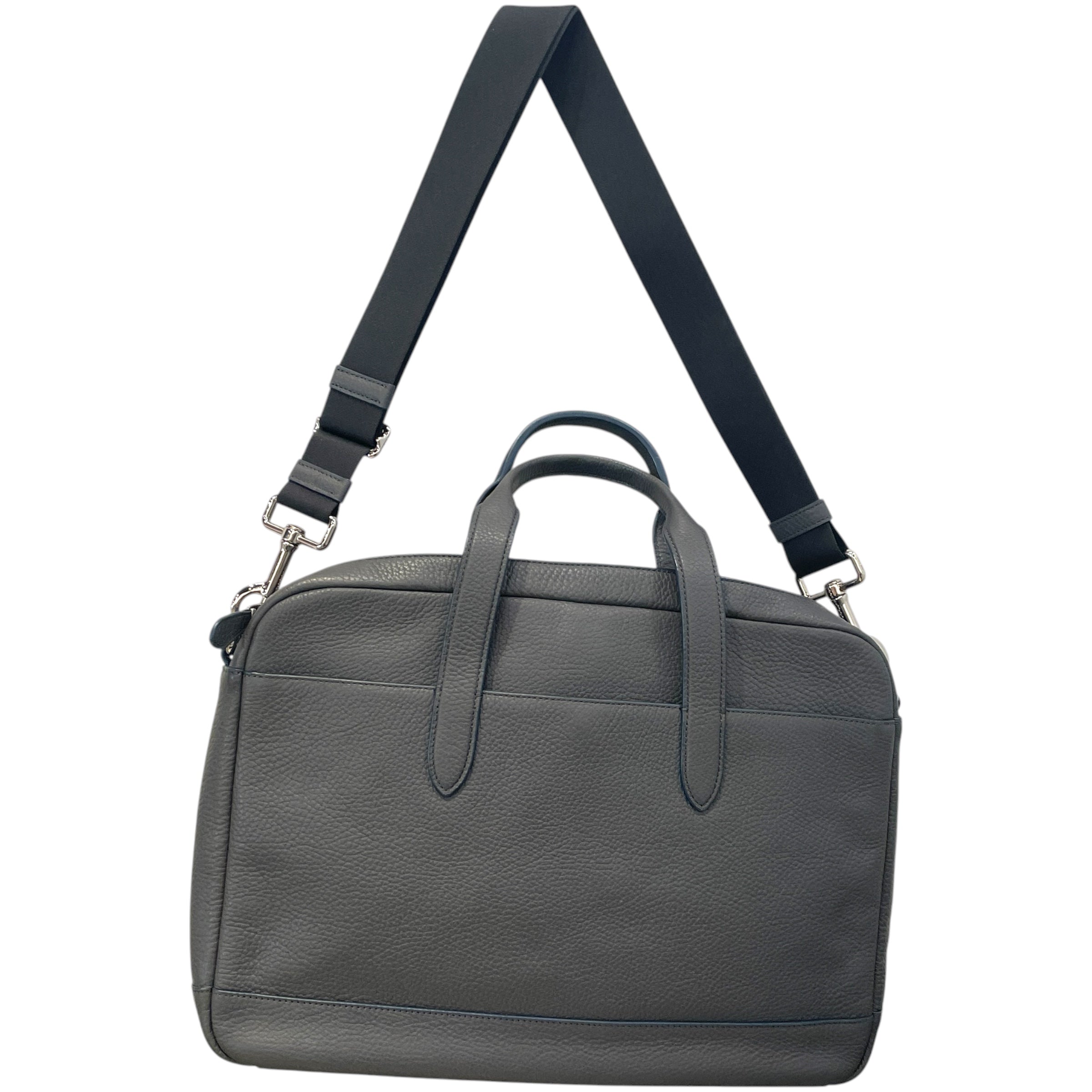 COACH/Briefcase/Leather/GRY/ view 2