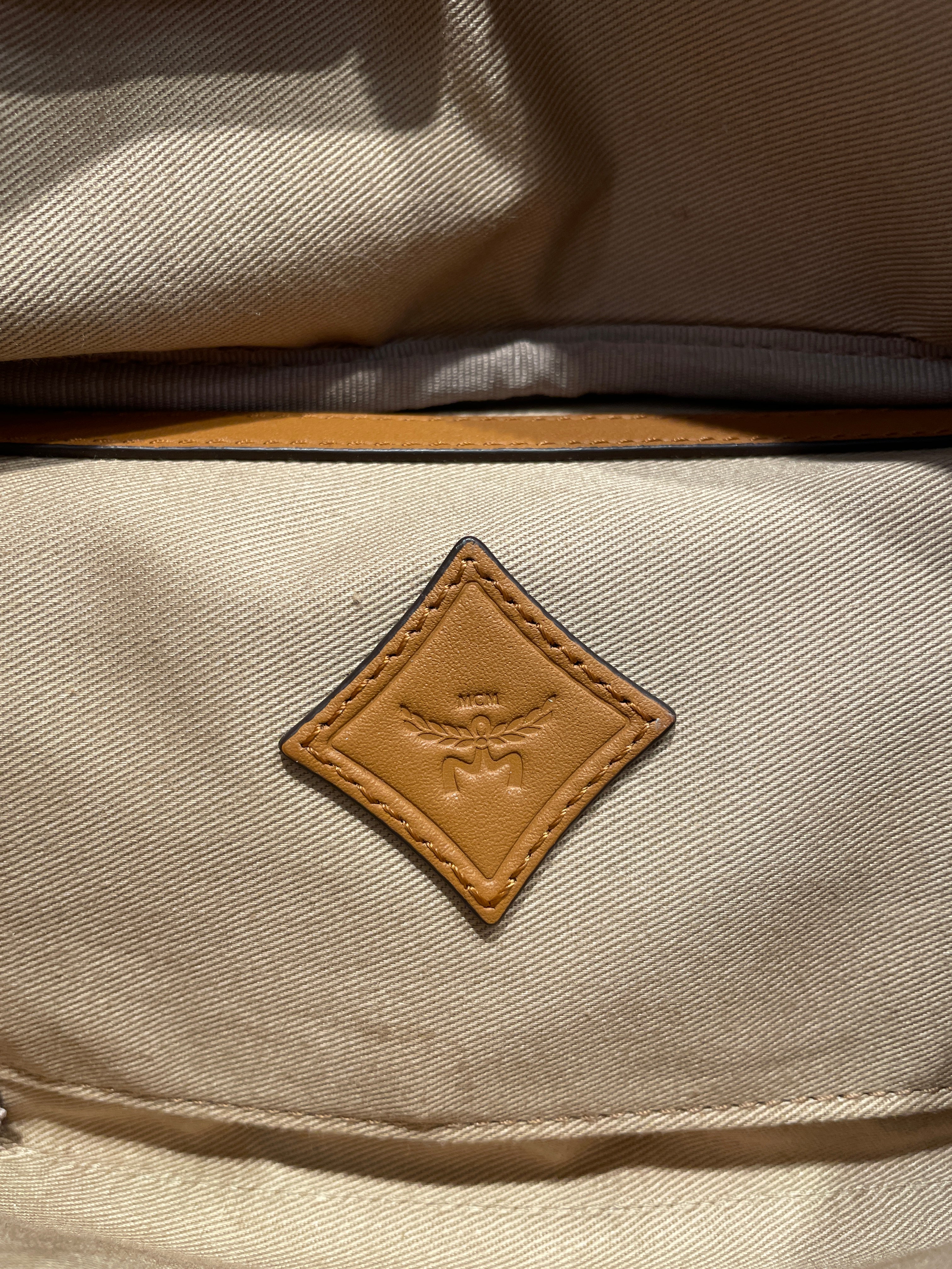 MCM/Fanny Pack/Monogram/Leather/CML/BAPE x MCM Belt Bag view 3