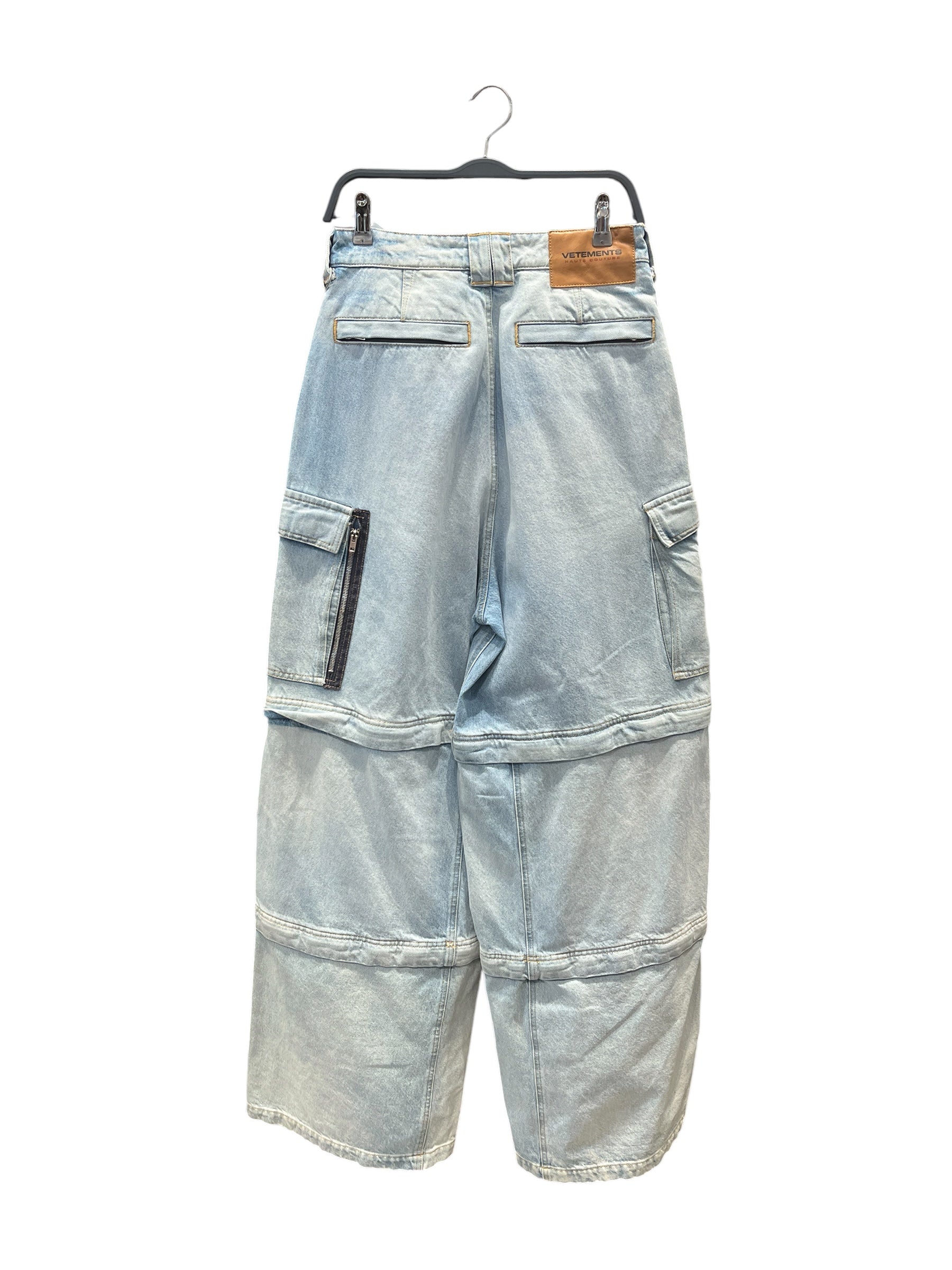 VETEMENTS/Pants/28/Denim/IDG/TRANSFORMER PANTS view 2